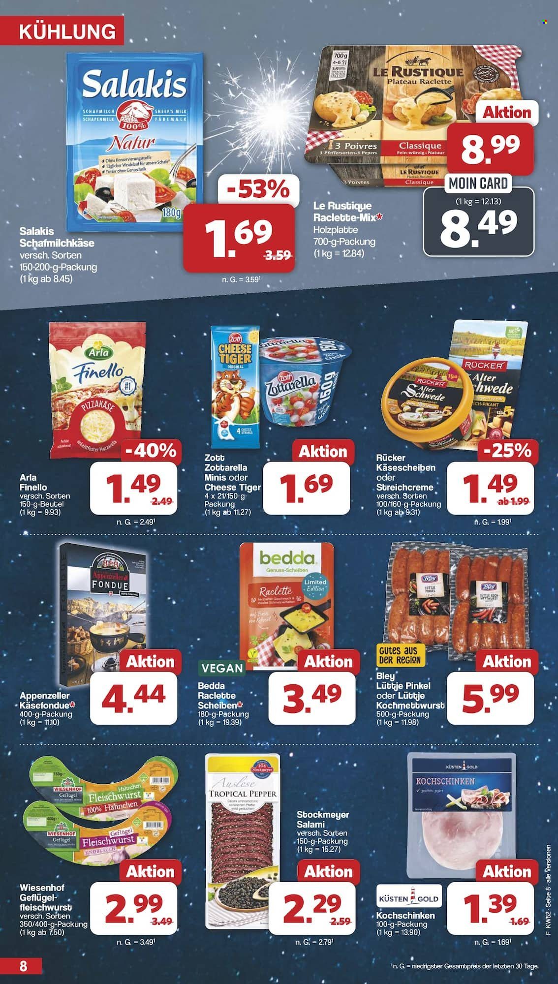 famila Prospekte  - 23.12.2024 - 31.12.2024. Seite 8