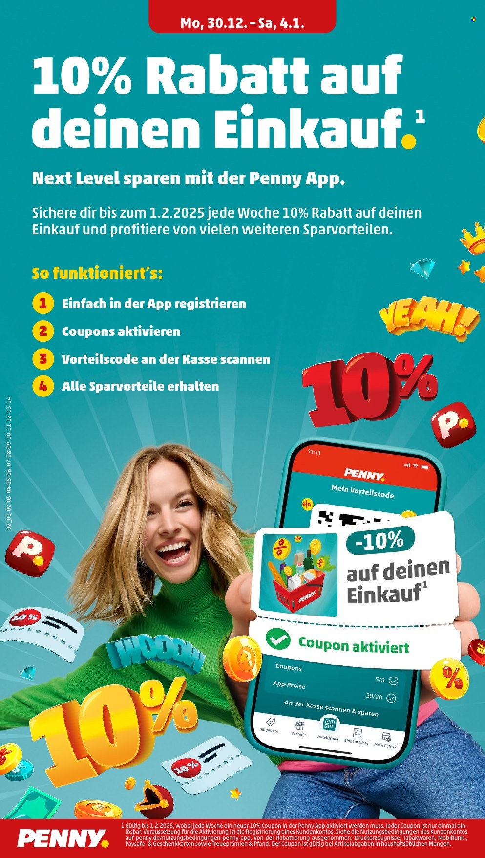 Penny Prospekte  - 30.12.2024 - 4.01.2025. Seite 2