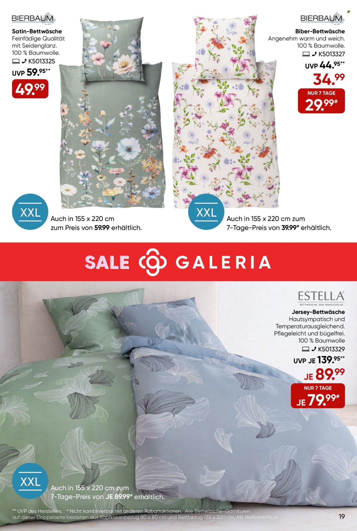 GALERIA Karstadt Kaufhof Prospekte  - 27.12.2024 - 1.01.2025. Seite 19
