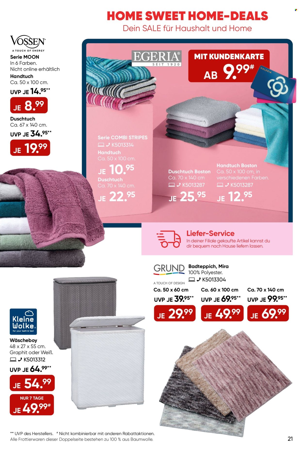 GALERIA Karstadt Kaufhof Prospekte  - 27.12.2024 - 1.01.2025. Seite 21
