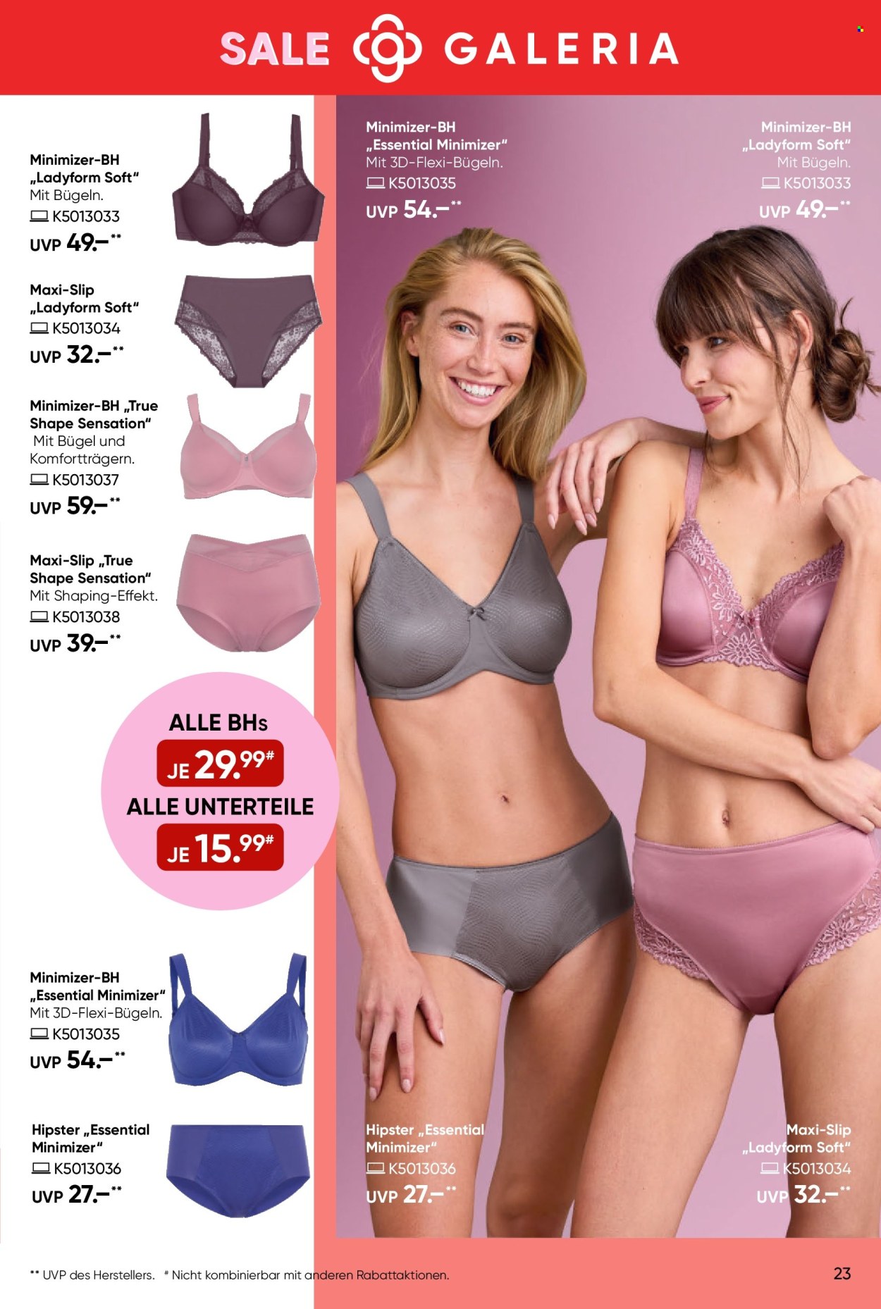 GALERIA Karstadt Kaufhof Prospekte  - 27.12.2024 - 1.01.2025. Seite 23