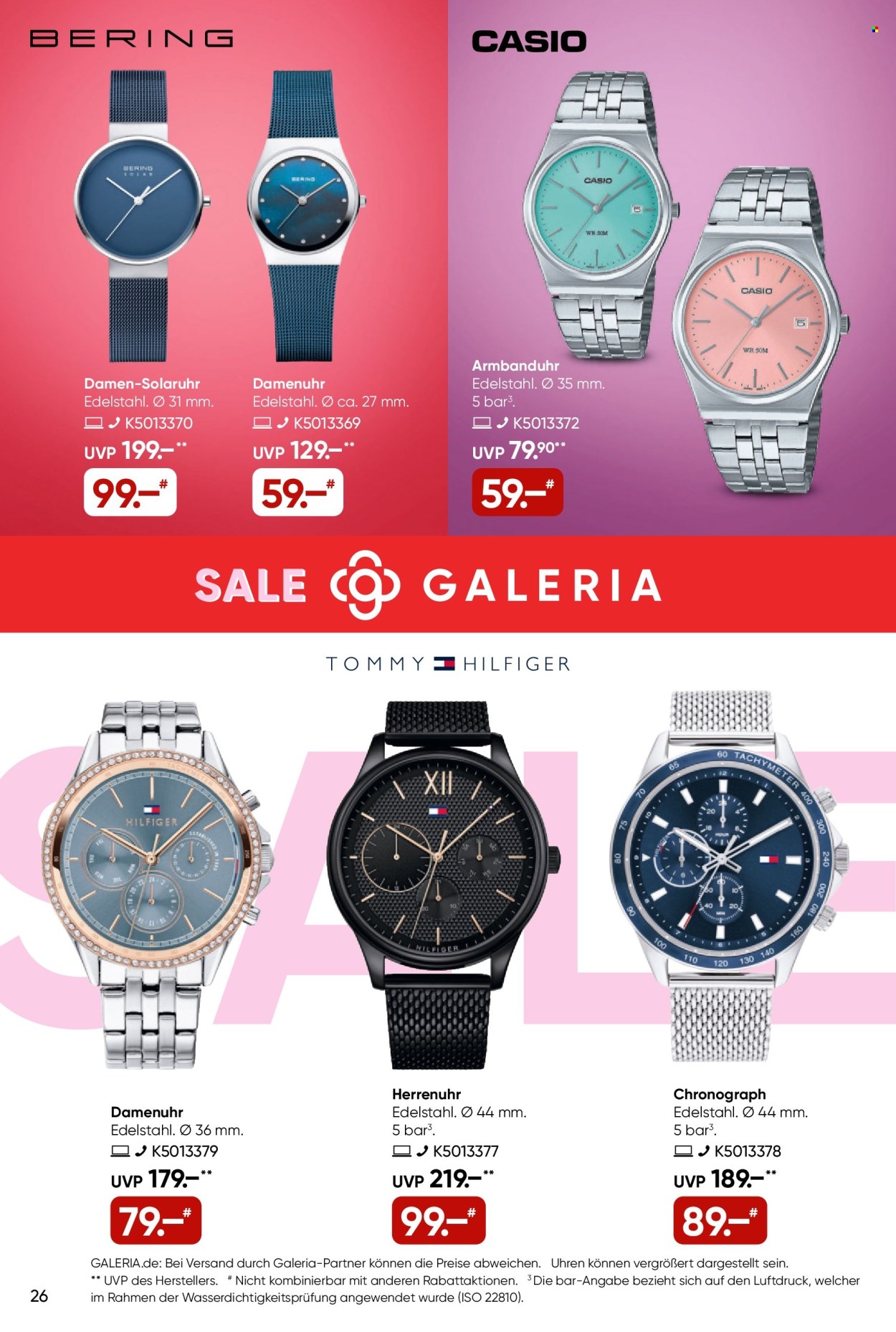 GALERIA Karstadt Kaufhof Prospekte  - 27.12.2024 - 1.01.2025. Seite 26