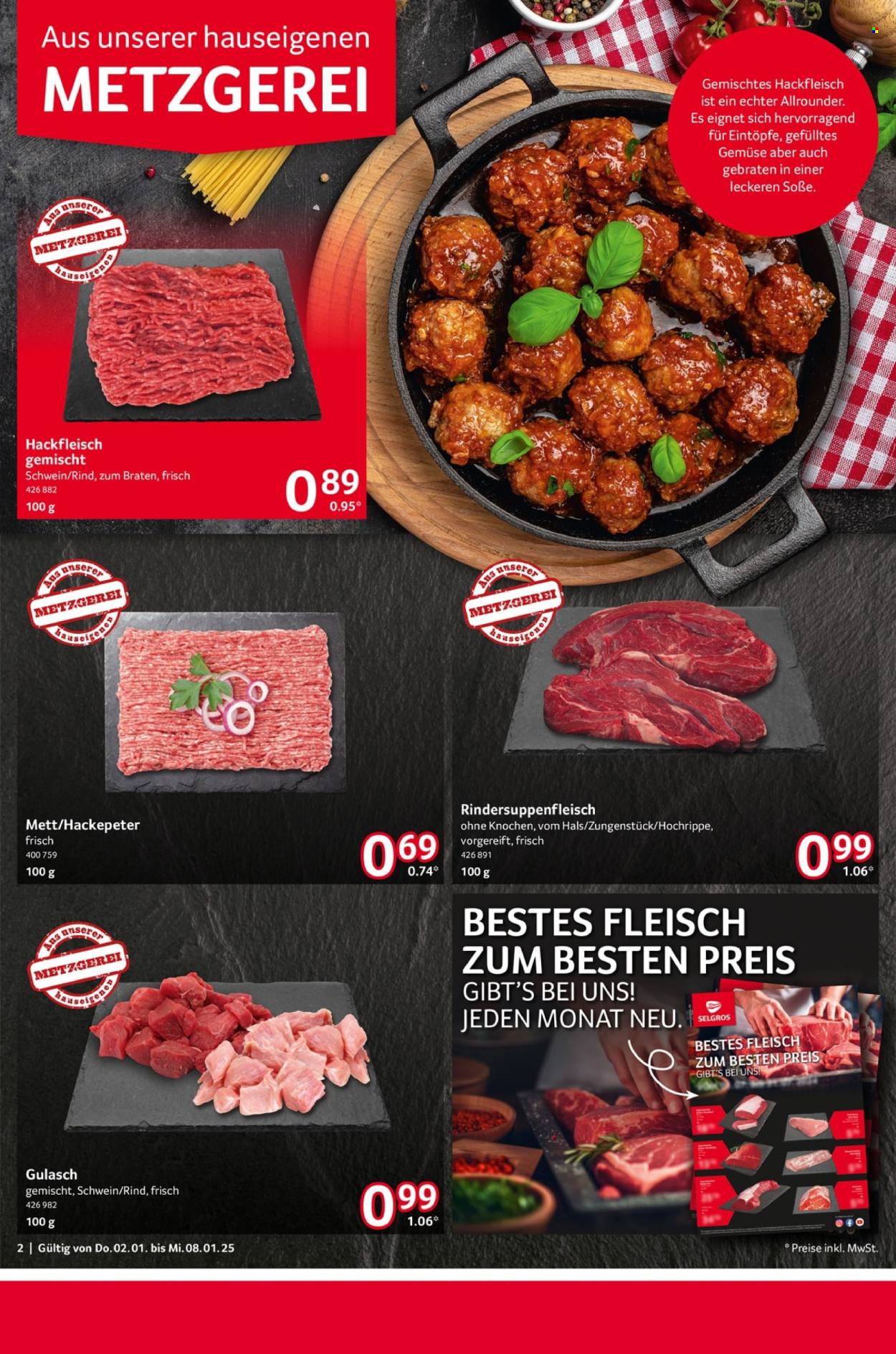 Selgros Prospekte  - 2.01.2025 - 8.01.2025. Seite 2