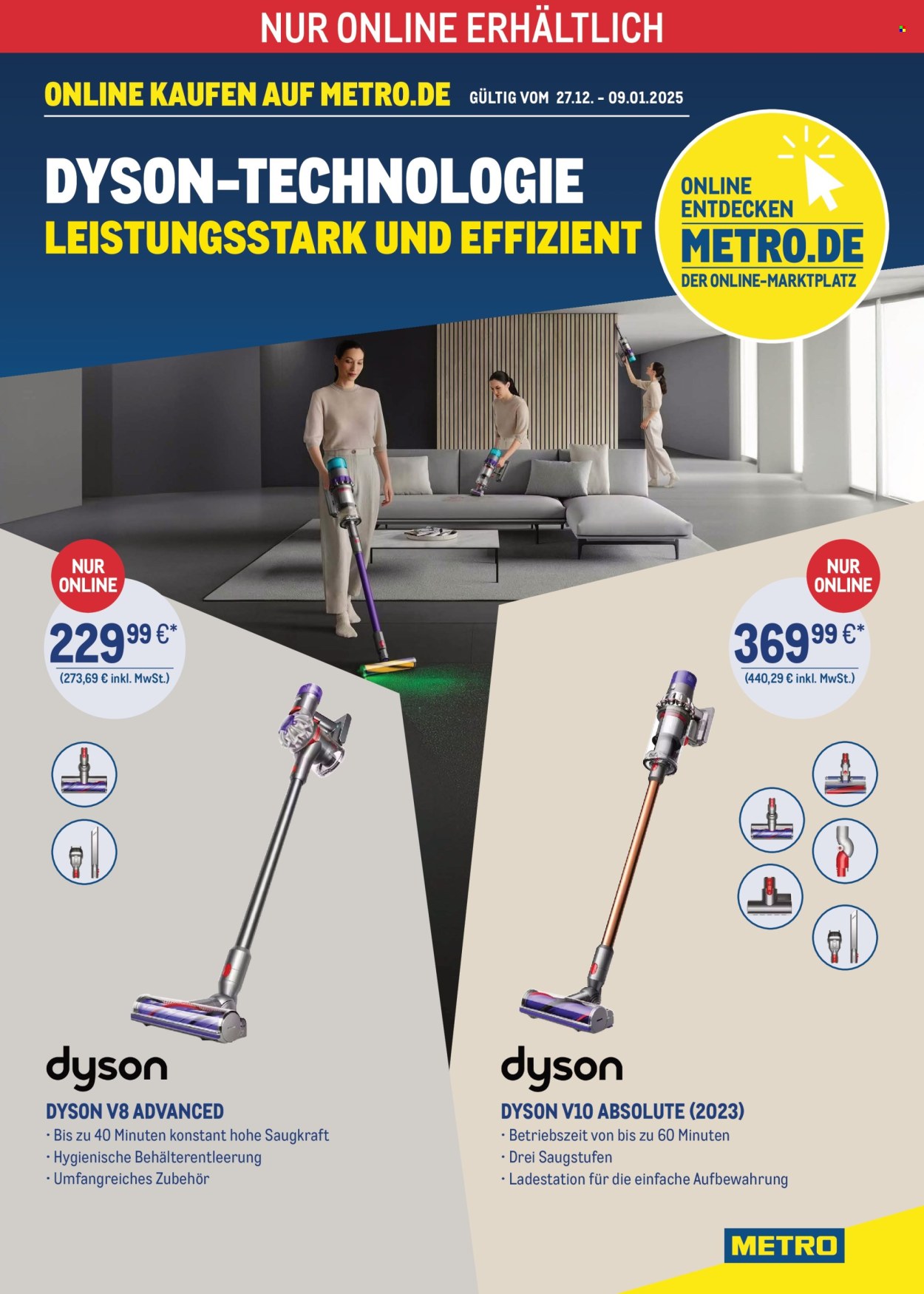 Metro Prospekte  - 27.12.2024 - 9.01.2025. Seite 1