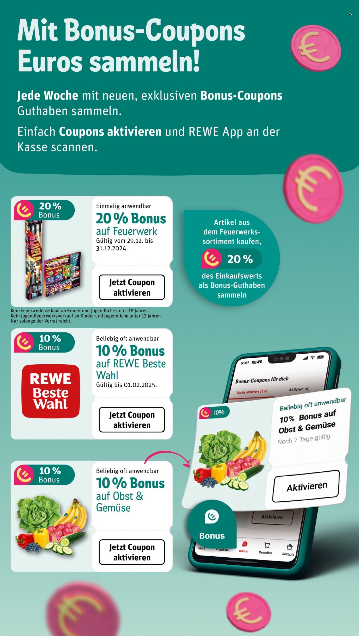 REWE Prospekte  - 30.12.2024 - 5.01.2025. Seite 3