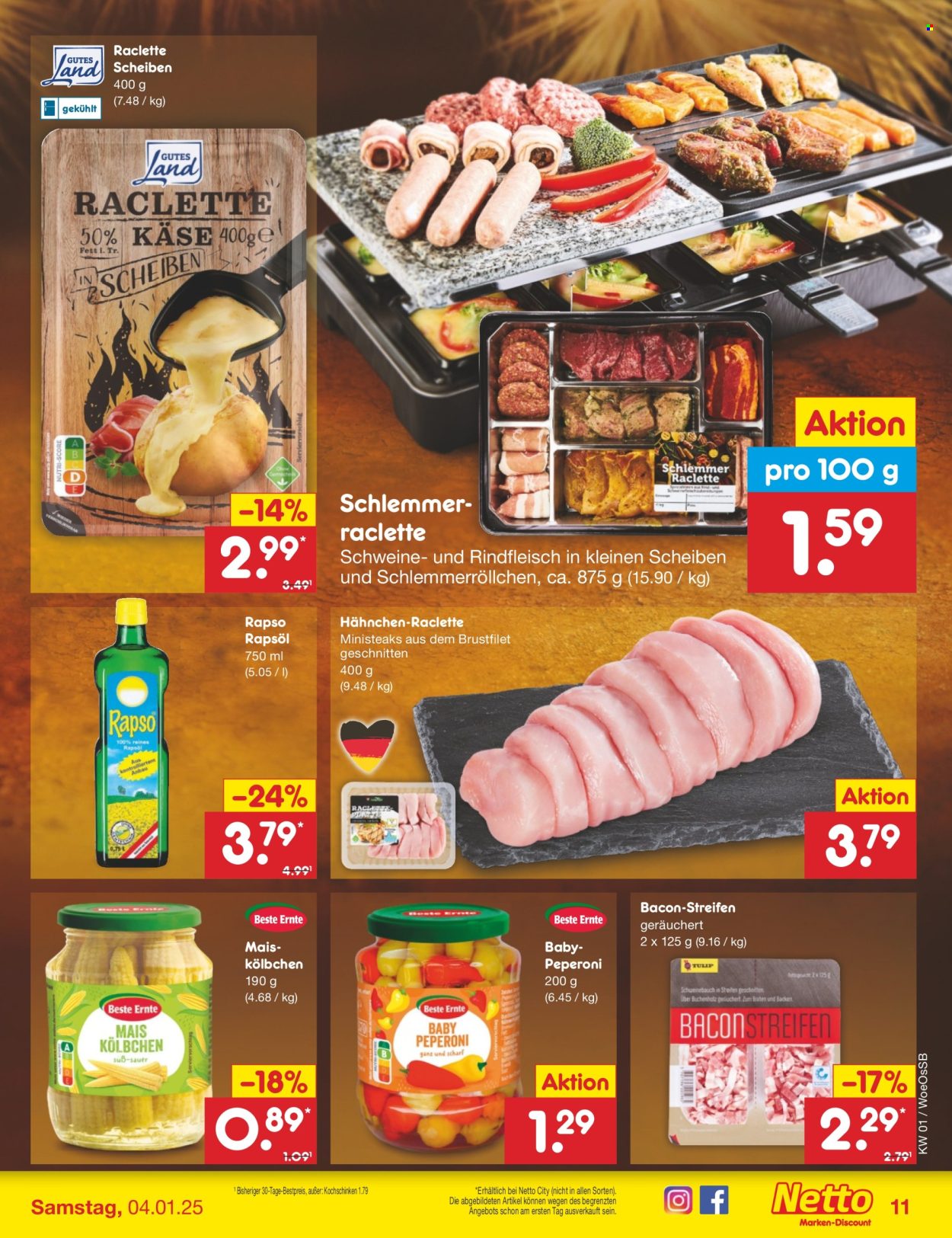 Netto Marken-Discount Prospekte  - 30.12.2024 - 4.01.2025. Seite 11