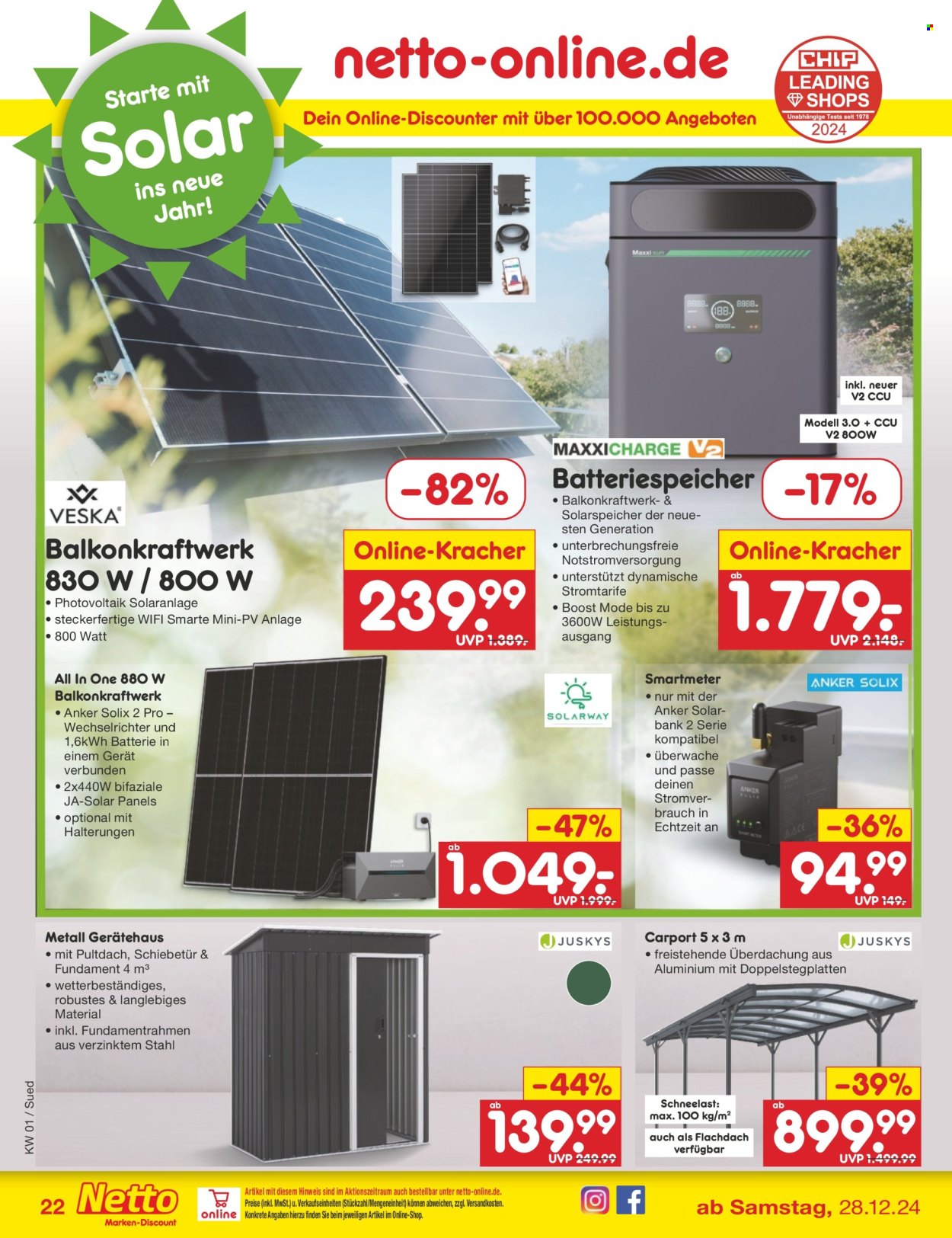 Netto Marken-Discount Prospekte  - 30.12.2024 - 4.01.2025. Seite 30