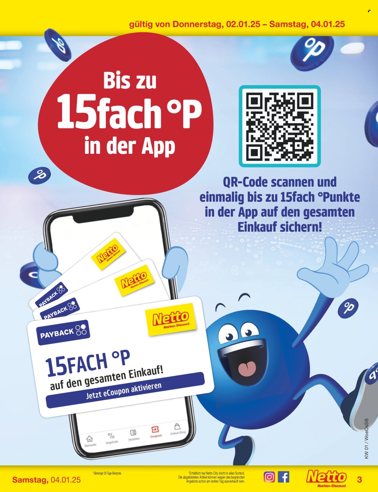 Netto Marken-Discount Prospekte  - 30.12.2024 - 4.01.2025. Seite 38