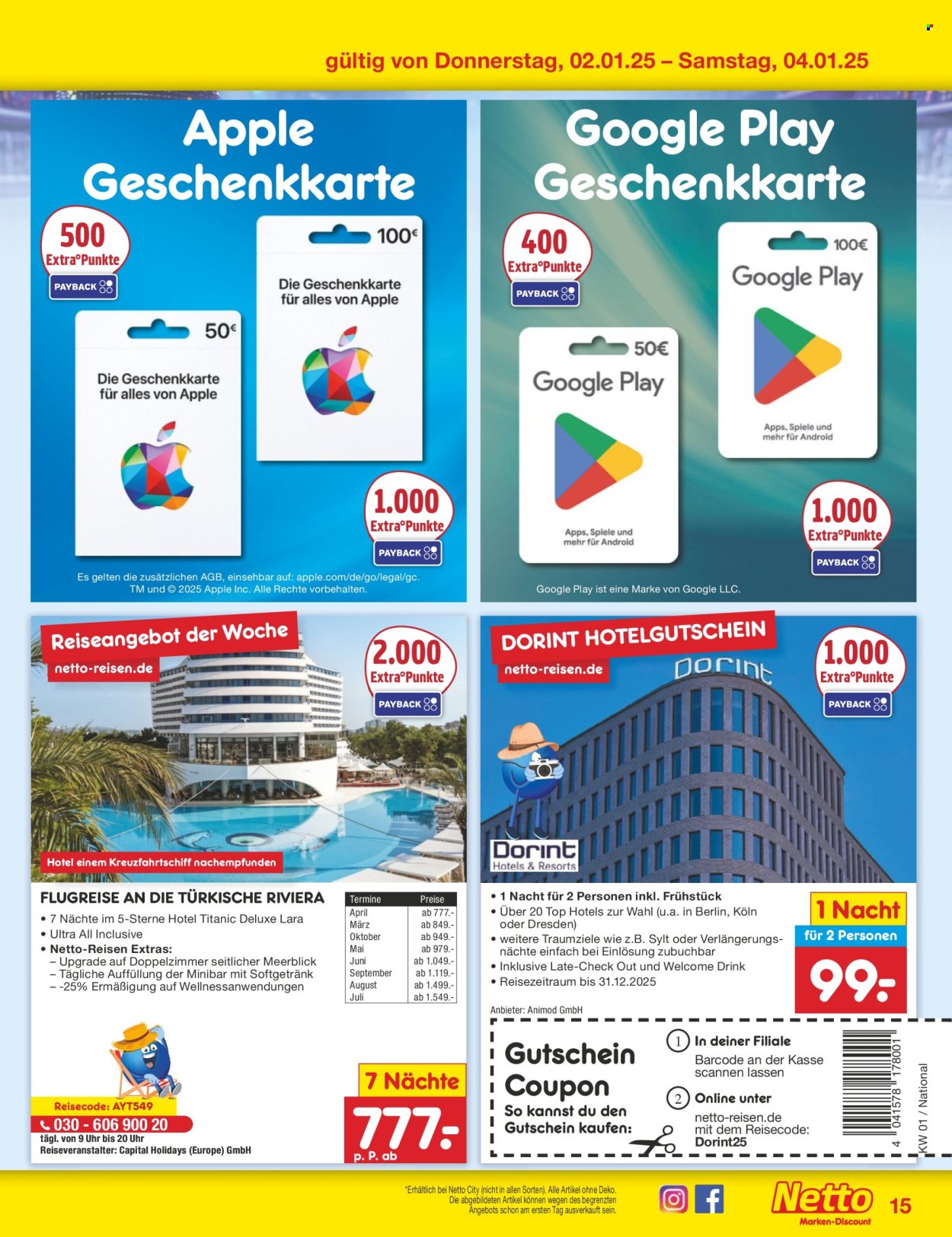 Netto Marken-Discount Prospekte  - 30.12.2024 - 4.01.2025. Seite 55