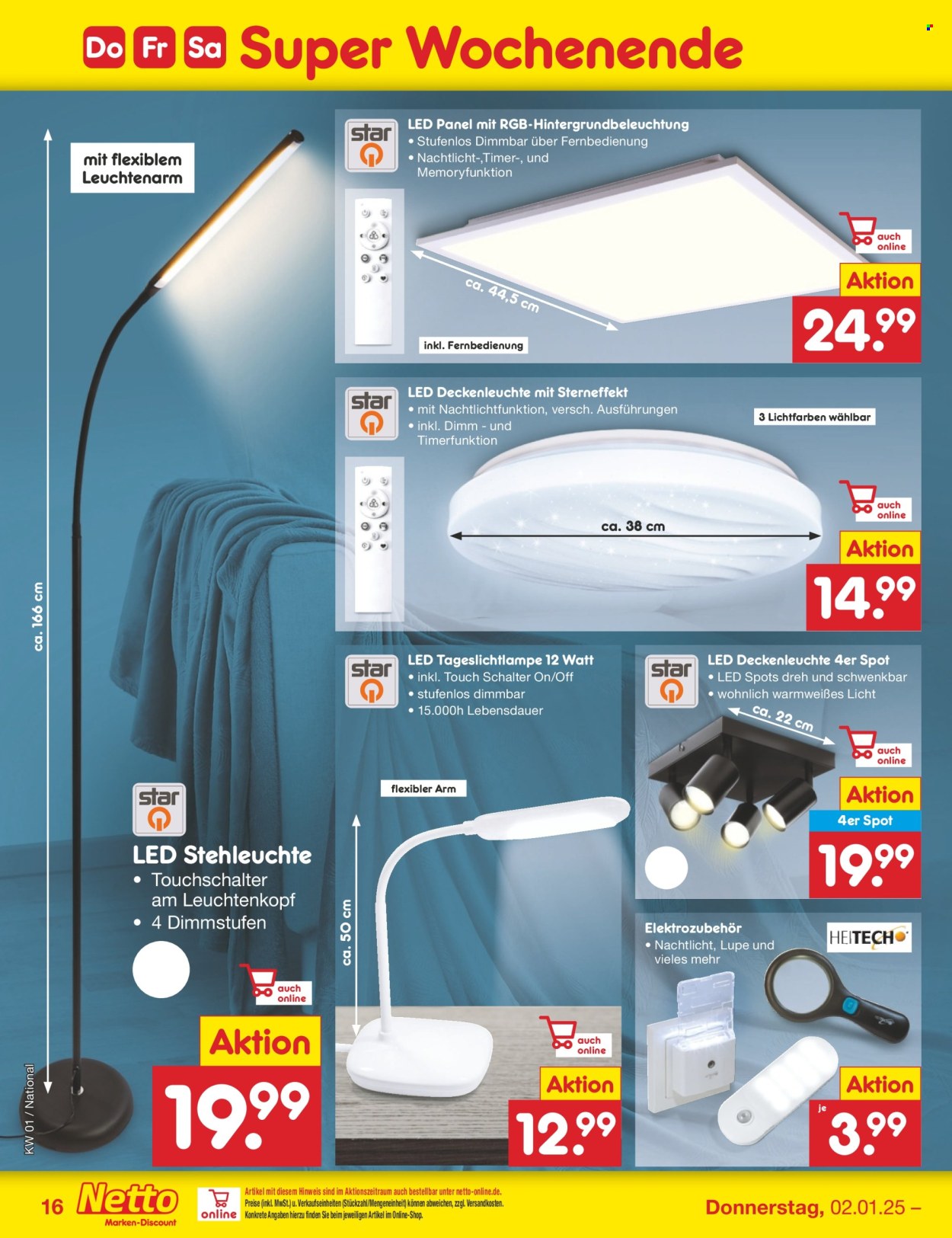 Netto Marken-Discount Prospekte  - 30.12.2024 - 4.01.2025. Seite 56