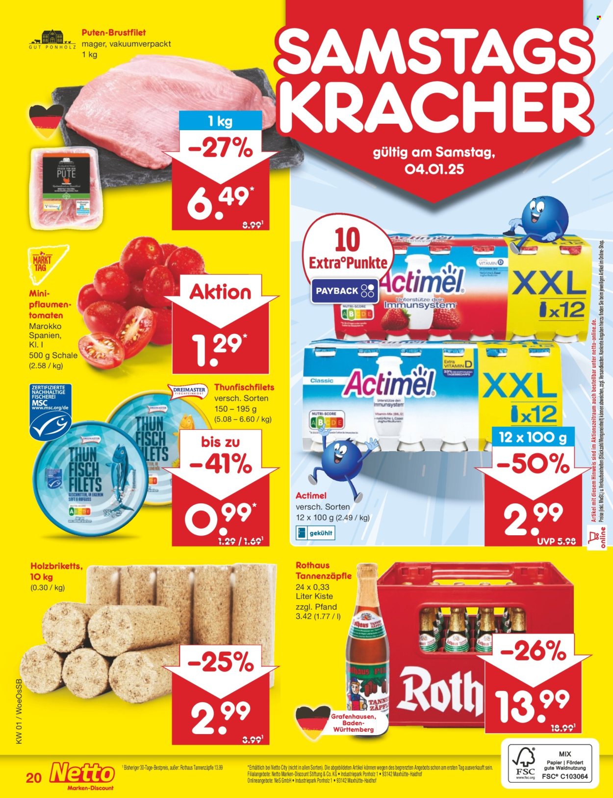 Netto Marken-Discount Prospekte  - 30.12.2024 - 4.01.2025. Seite 60