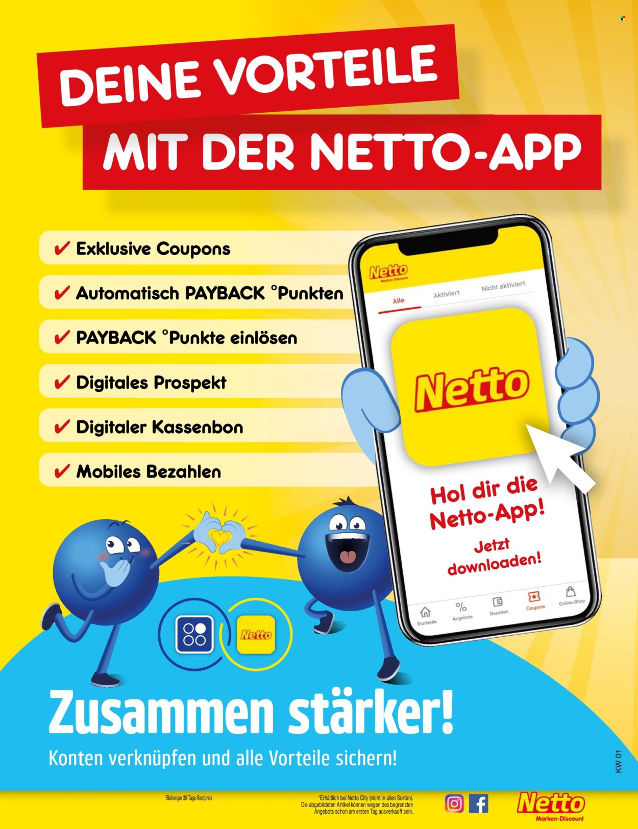Netto Marken-Discount Prospekte  - 30.12.2024 - 4.01.2025. Seite 61