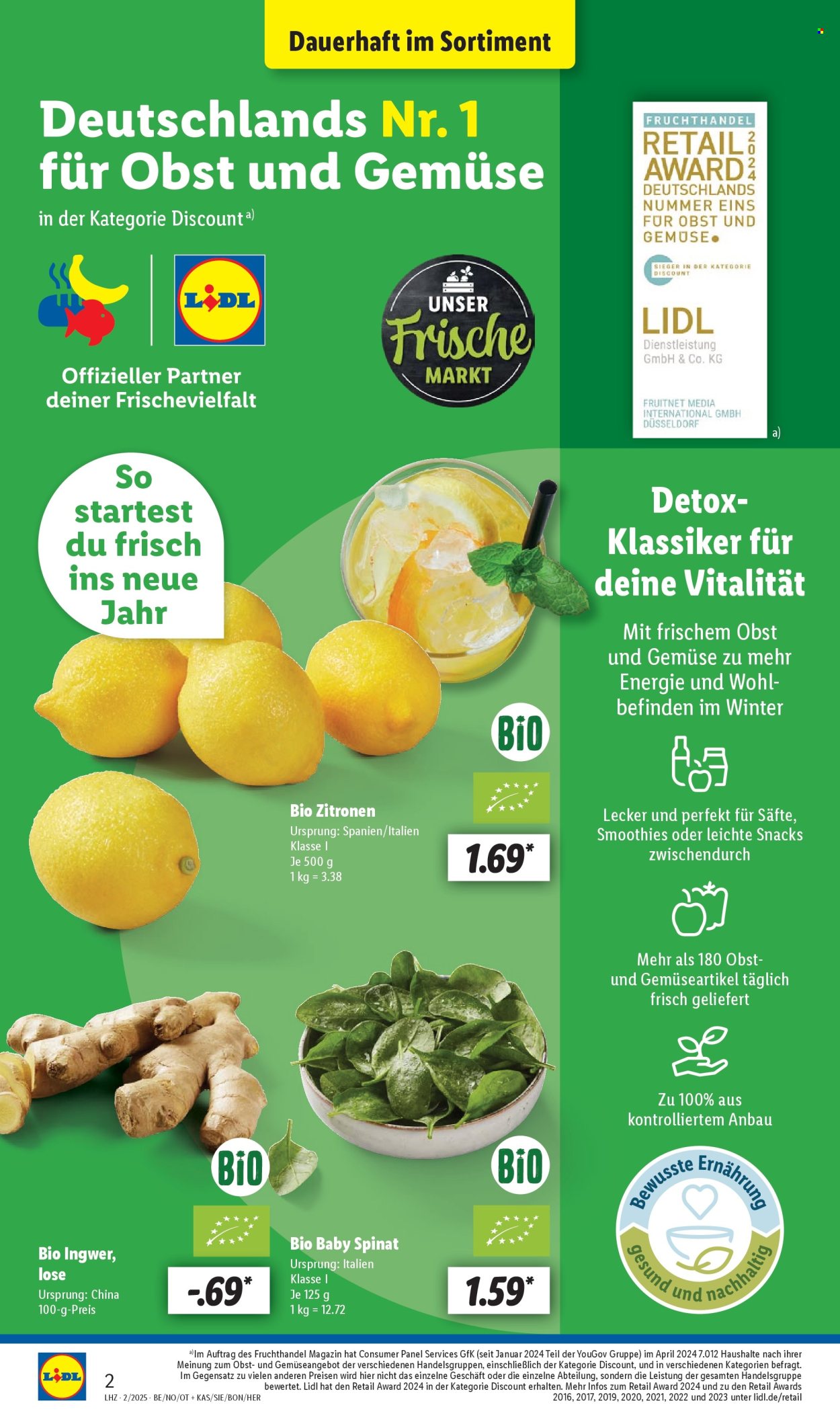 Lidl Prospekte  - 6.01.2025 - 11.01.2025. Seite 2
