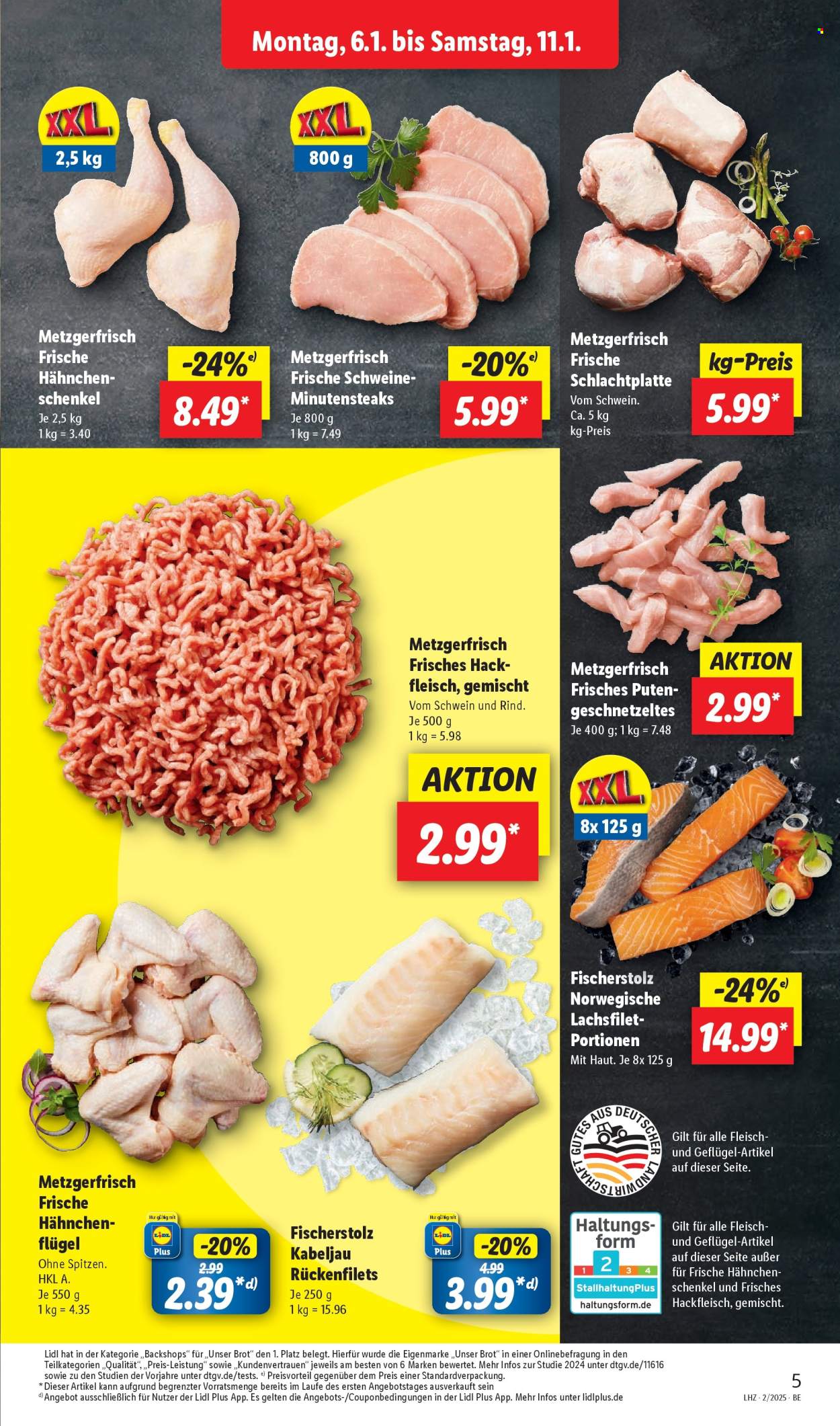 Lidl Prospekte  - 6.01.2025 - 11.01.2025. Seite 9