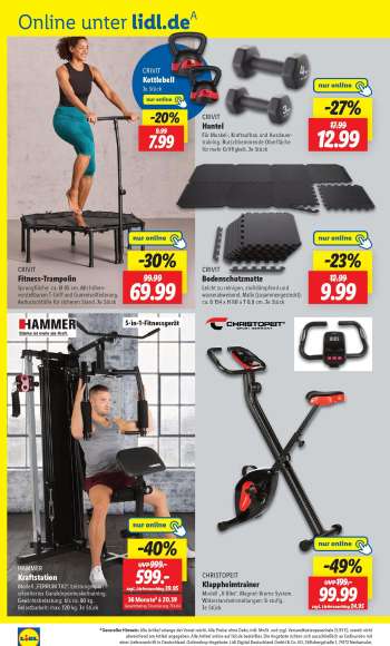 thumbnail - CRIVIT Fitness-Trampolin