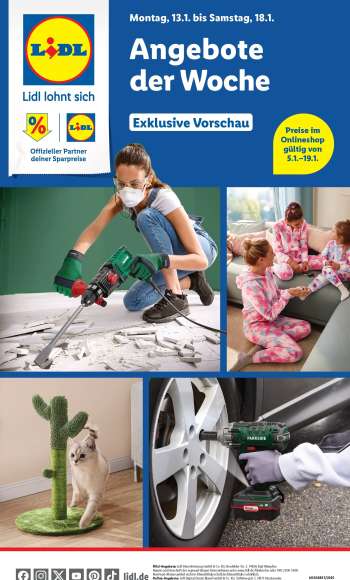 Prospekte Lidl - 13.01.2025 - 18.01.2025.