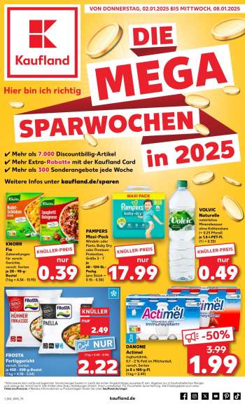Prospekte Kaufland - 2.01.2025 - 8.01.2025.