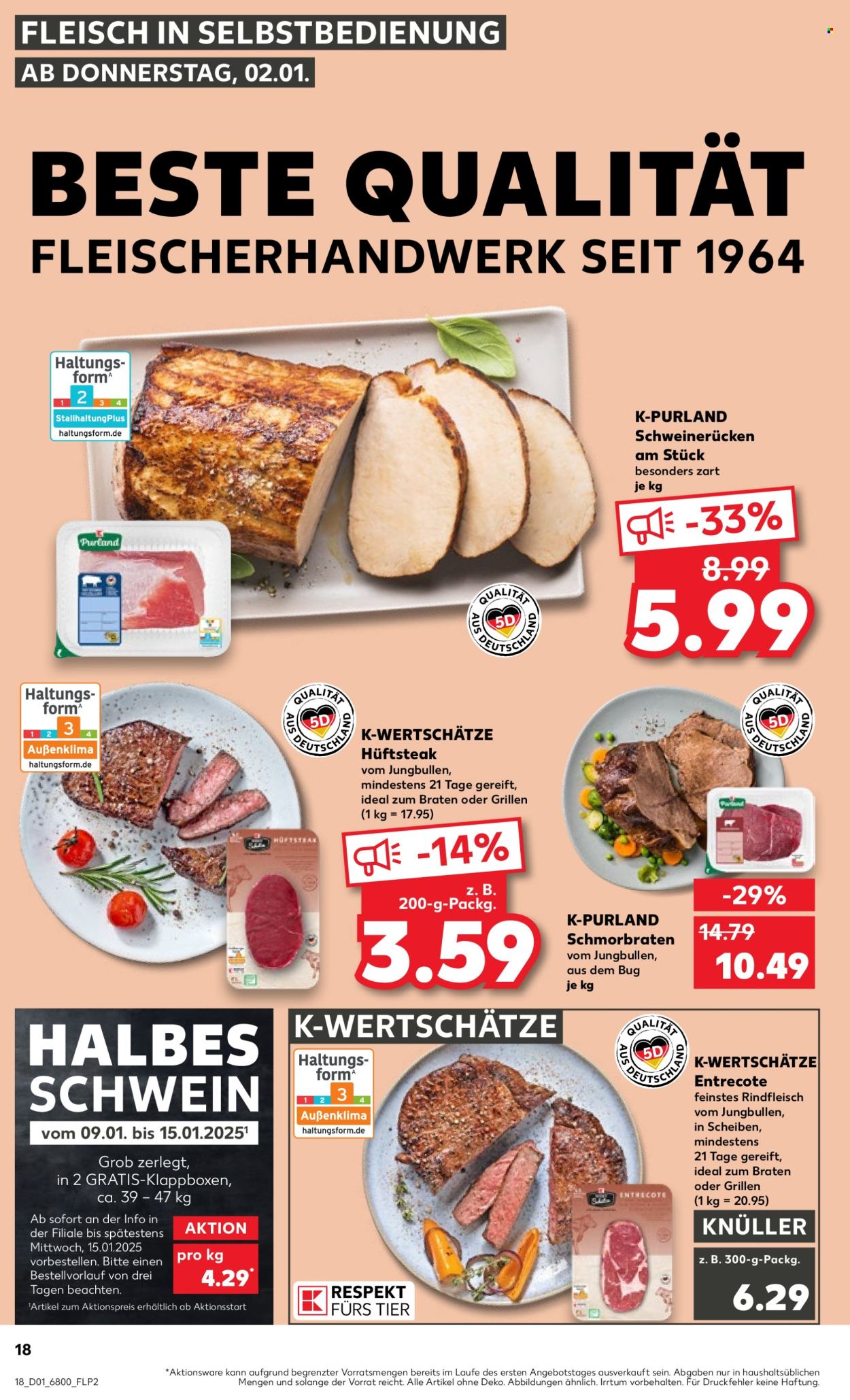 Kaufland Prospekte  - 2.01.2025 - 8.01.2025. Seite 18