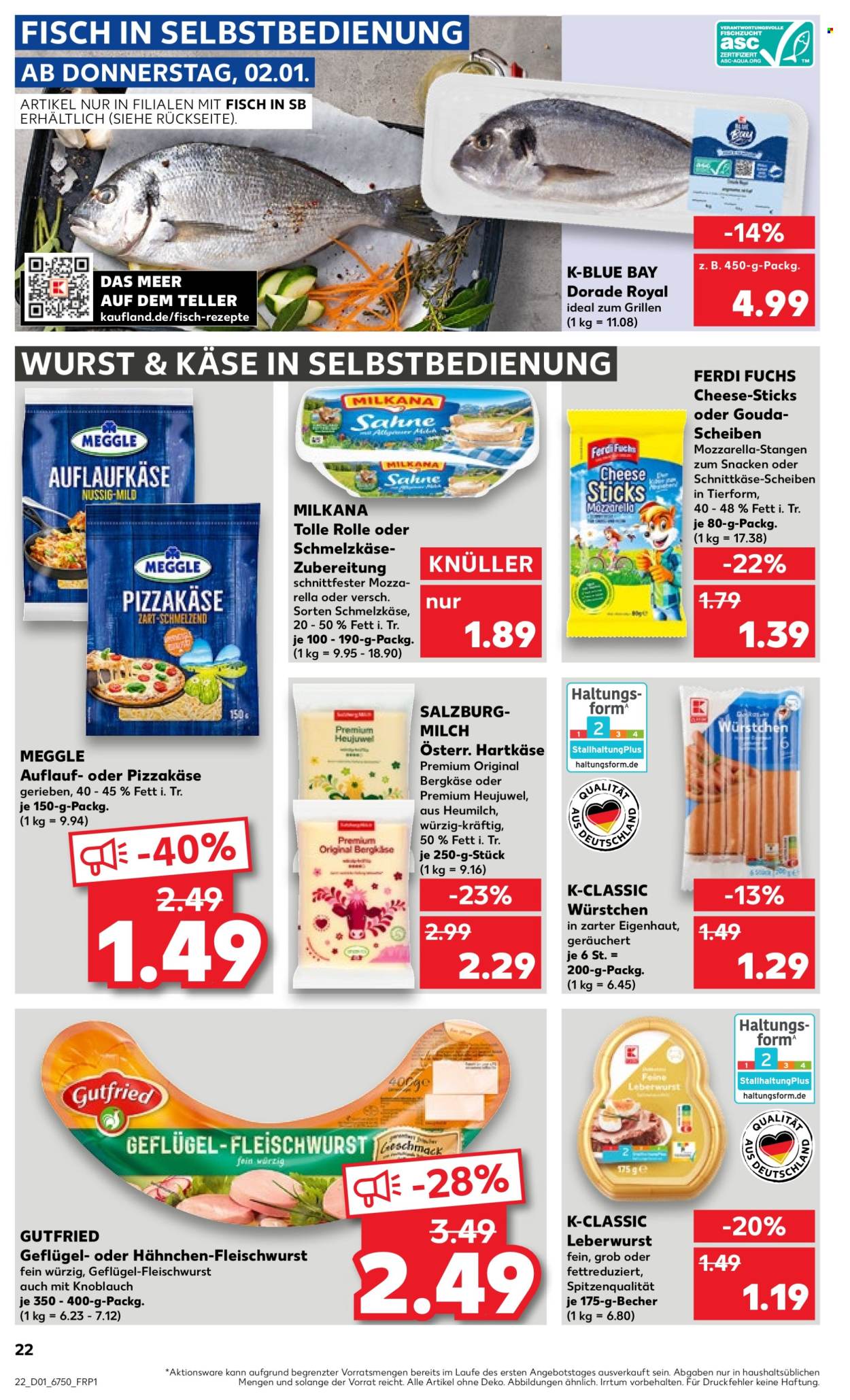 Kaufland Prospekte  - 2.01.2025 - 8.01.2025. Seite 22