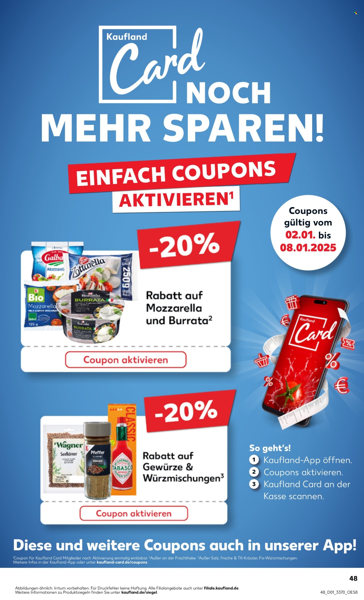 Kaufland Prospekte  - 2.01.2025 - 8.01.2025. Seite 48