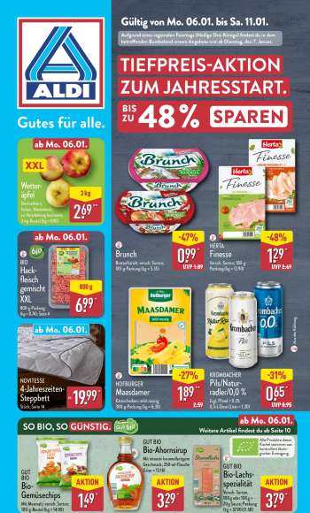 Prospekte ALDI Nord - 6.01.2025 - 11.01.2025.