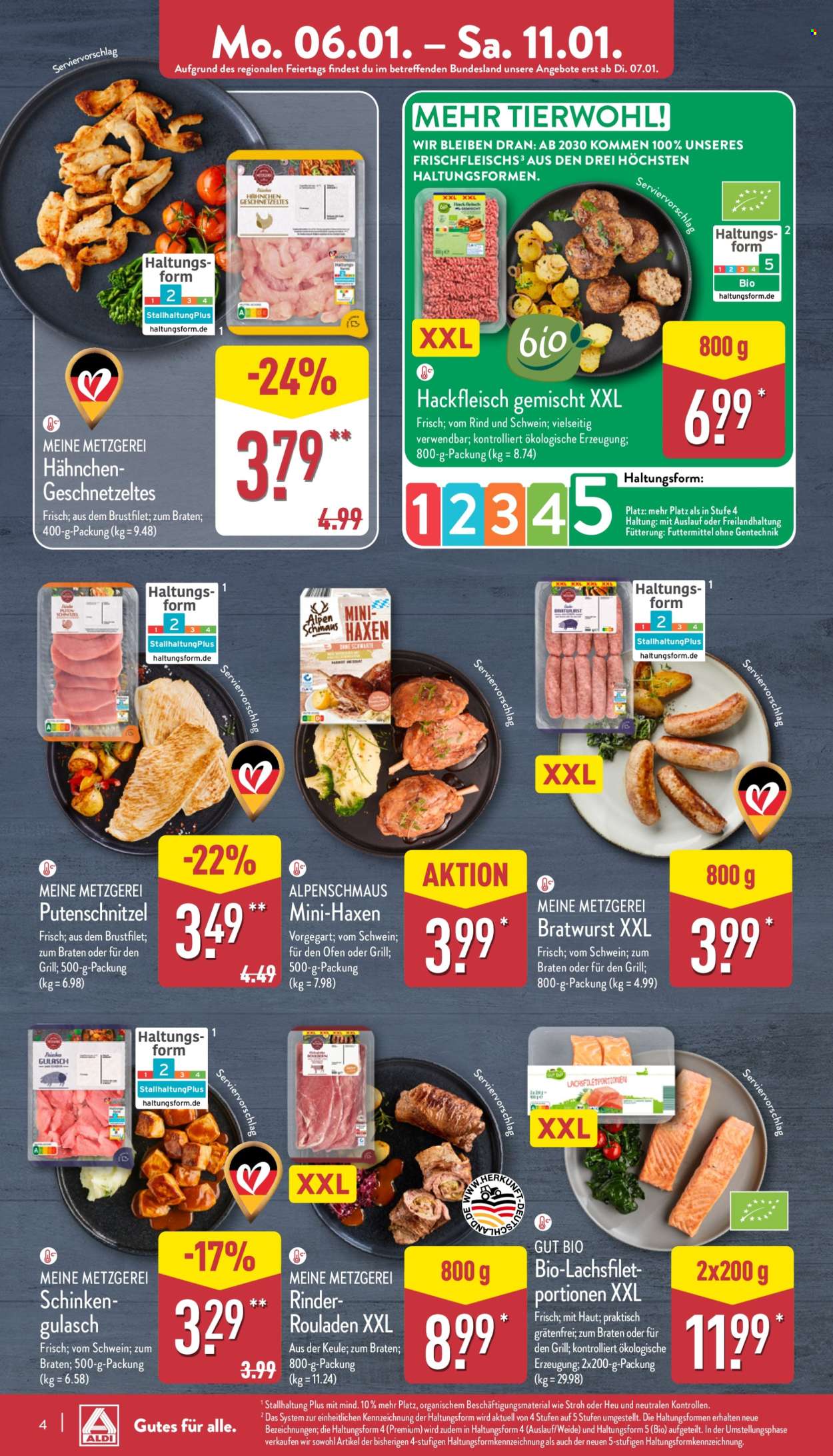 ALDI Nord Prospekte  - 6.01.2025 - 11.01.2025. Seite 4