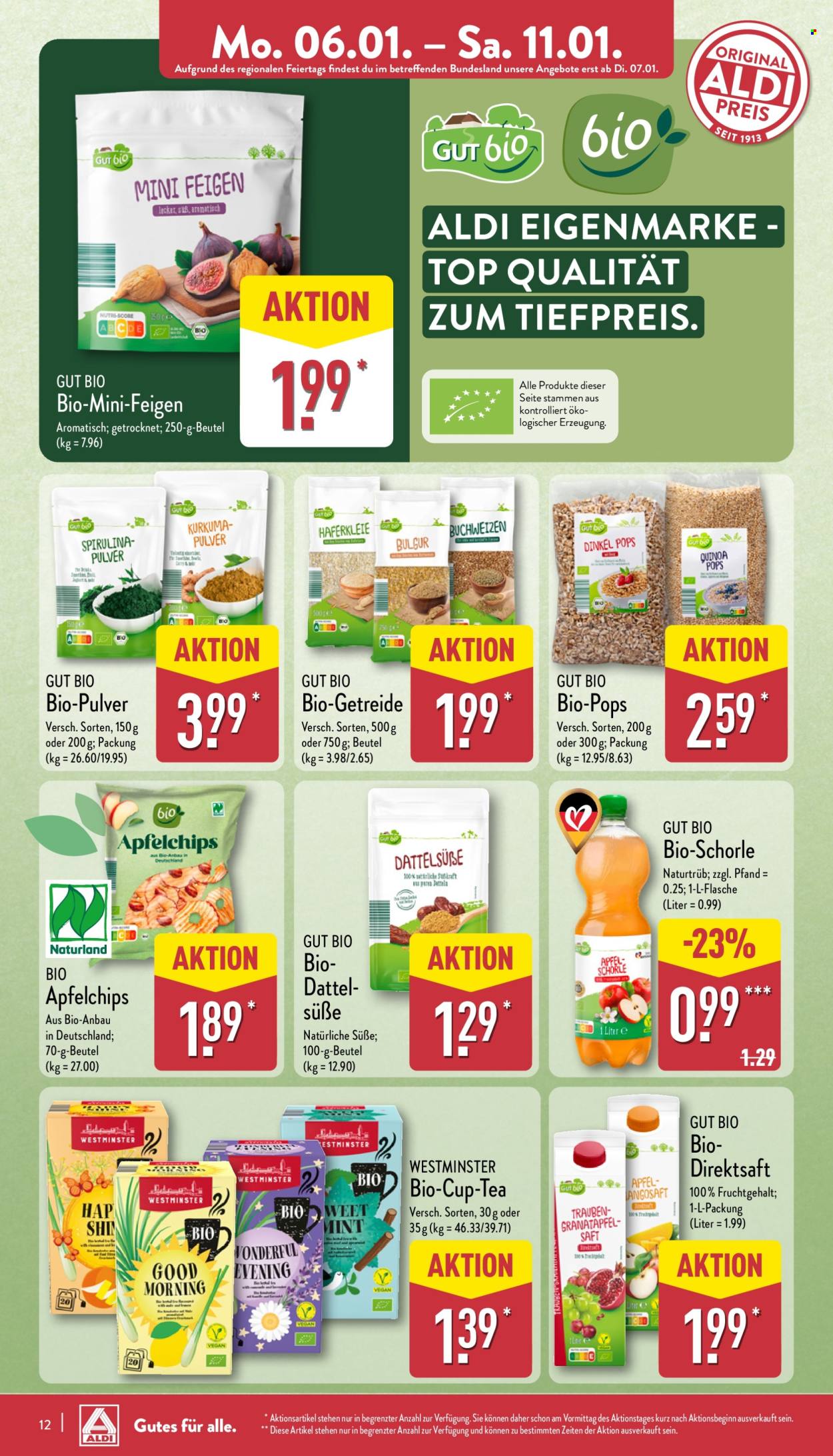 ALDI Nord Prospekte  - 6.01.2025 - 11.01.2025. Seite 12
