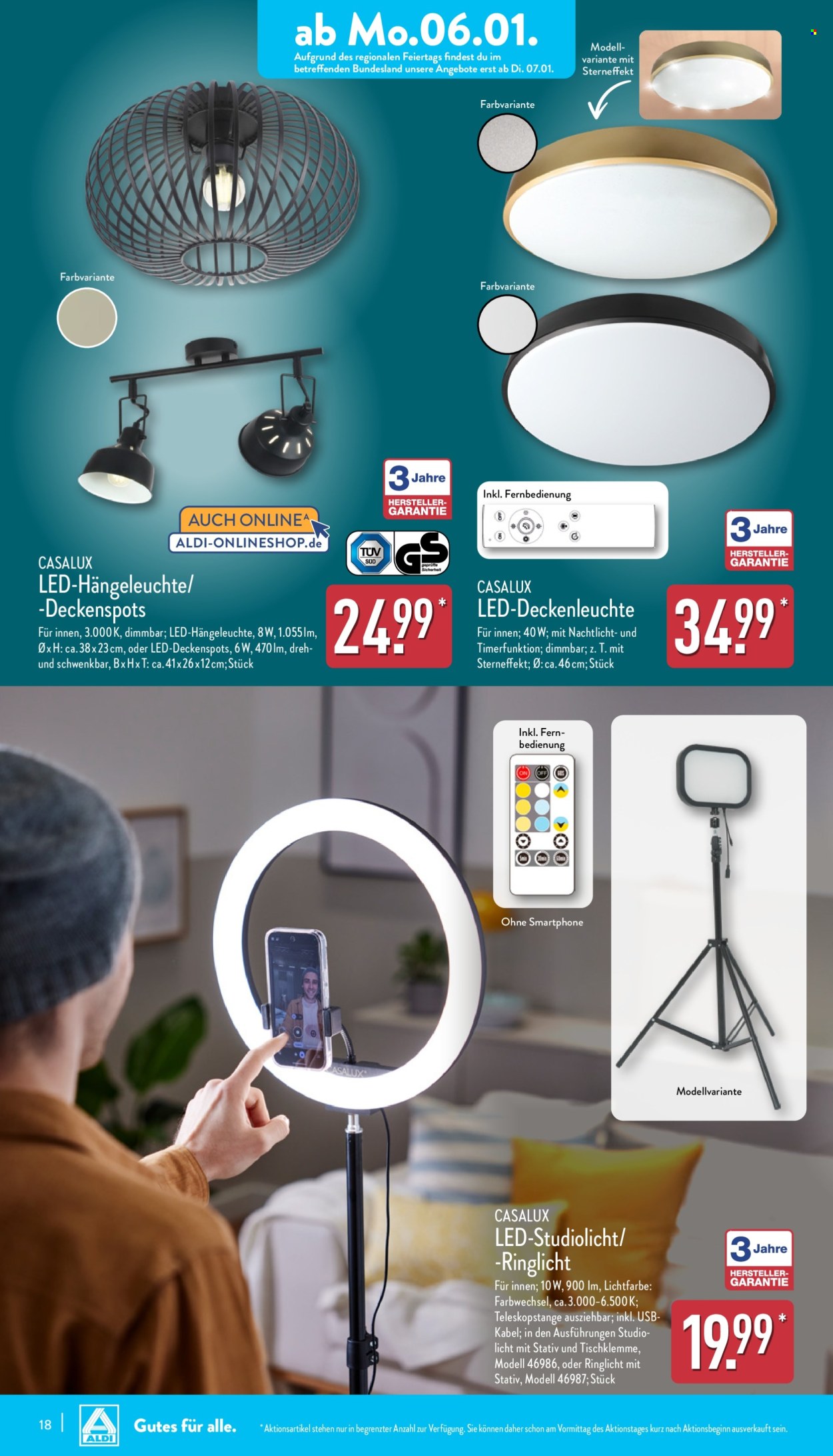 ALDI Nord Prospekte  - 6.01.2025 - 11.01.2025. Seite 18