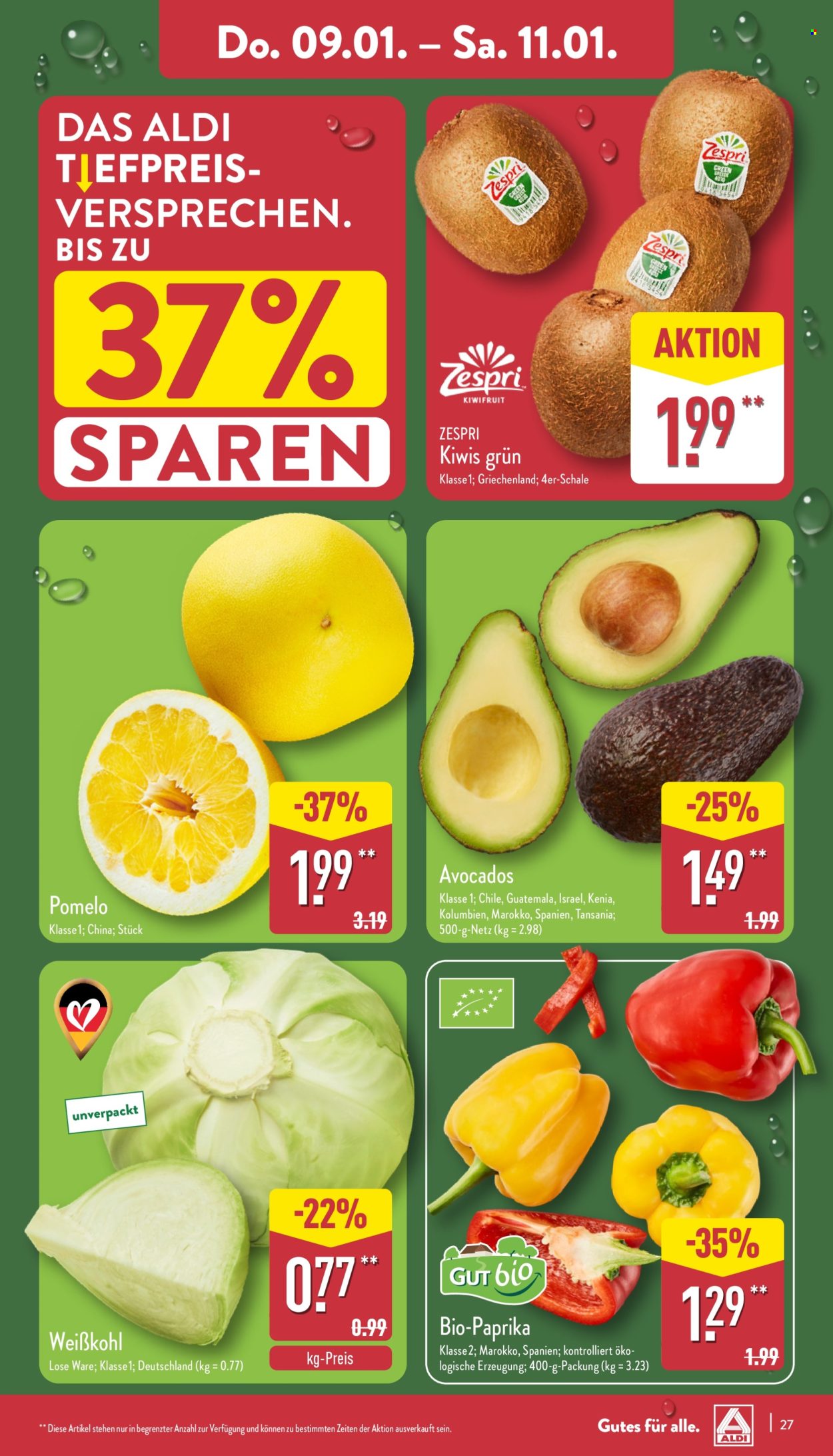 ALDI Nord Prospekte  - 6.01.2025 - 11.01.2025. Seite 27