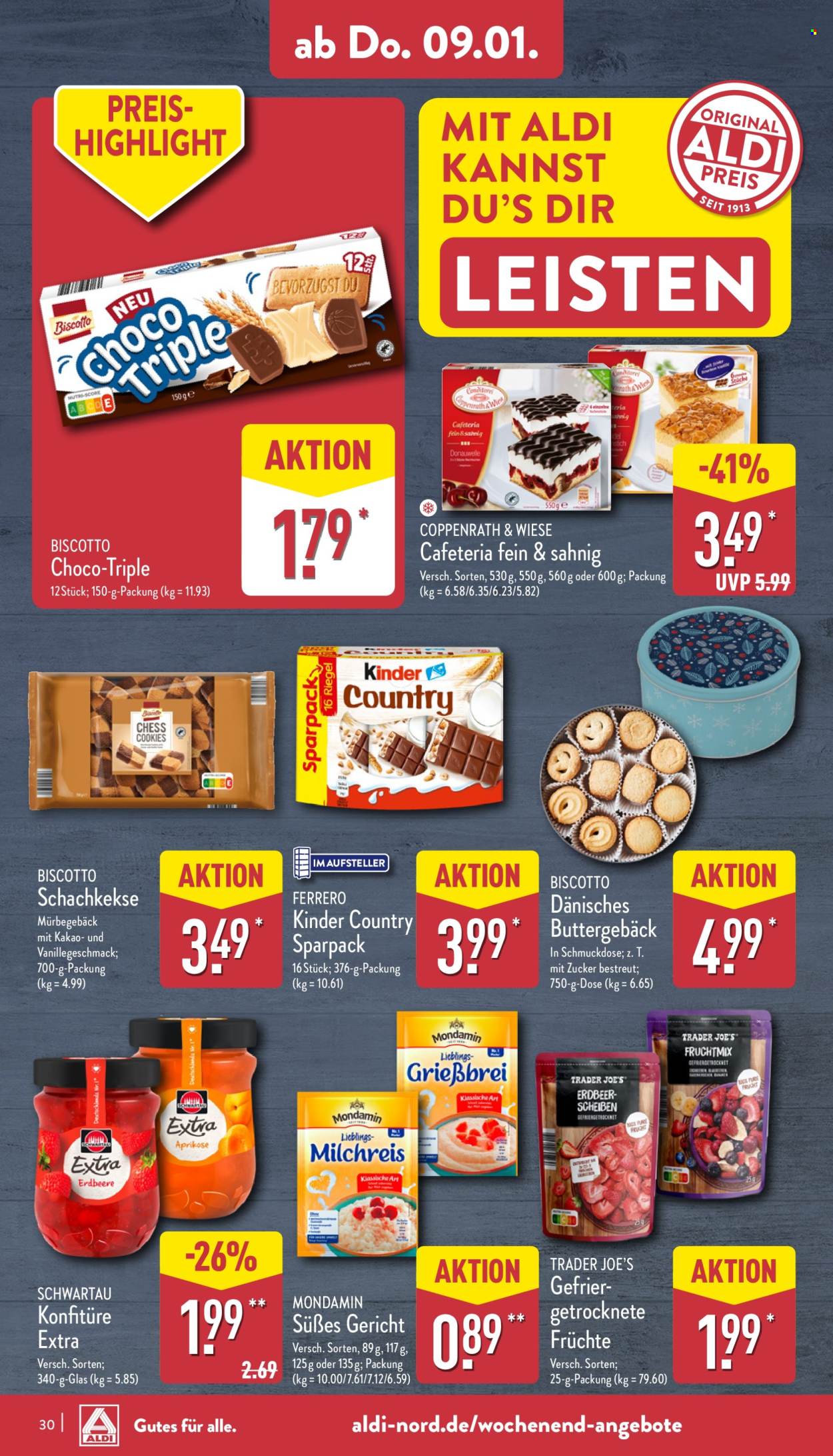 ALDI Nord Prospekte  - 6.01.2025 - 11.01.2025. Seite 30