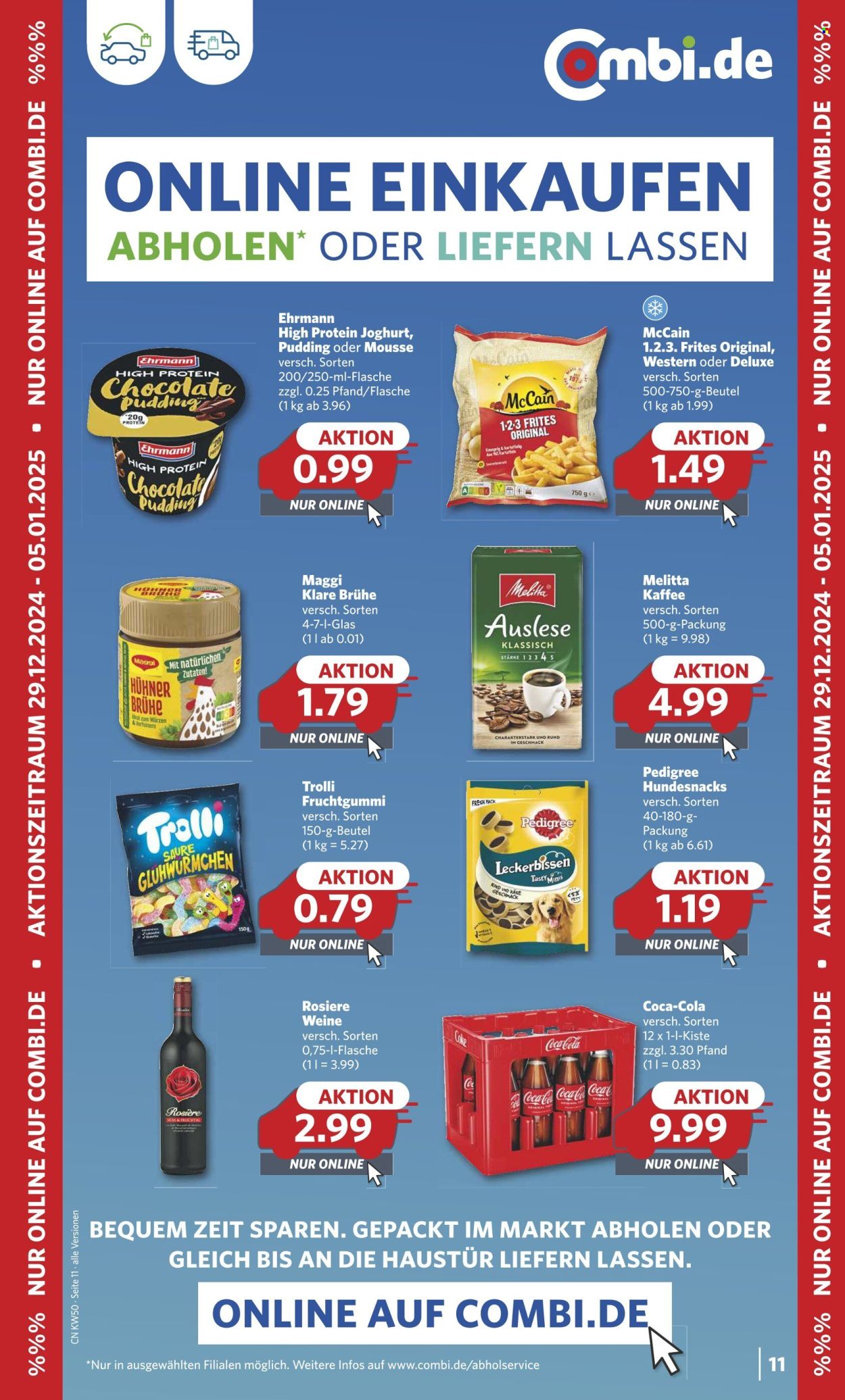 Combi Prospekte  - 30.12.2024 - 4.01.2025. Seite 11