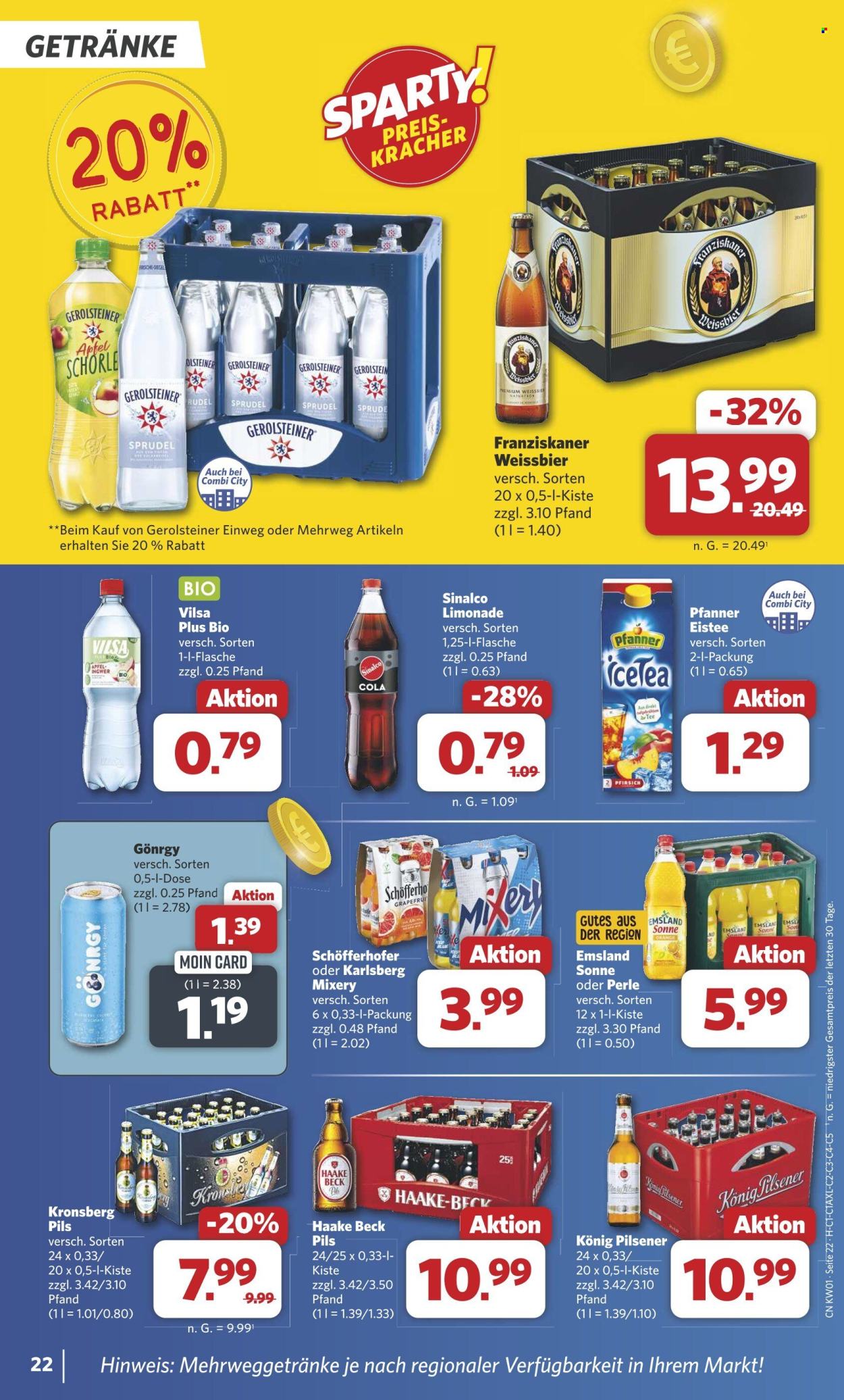 Combi Prospekte  - 30.12.2024 - 4.01.2025. Seite 22