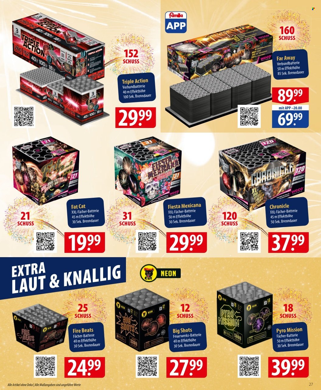 famila Prospekte  - 30.12.2024 - 4.01.2025. Seite 27