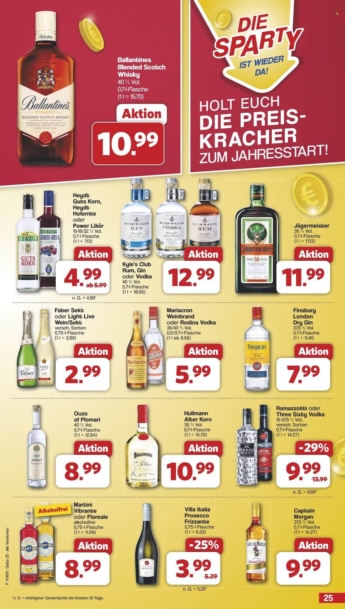 famila Prospekte  - 30.12.2024 - 4.01.2025. Seite 25