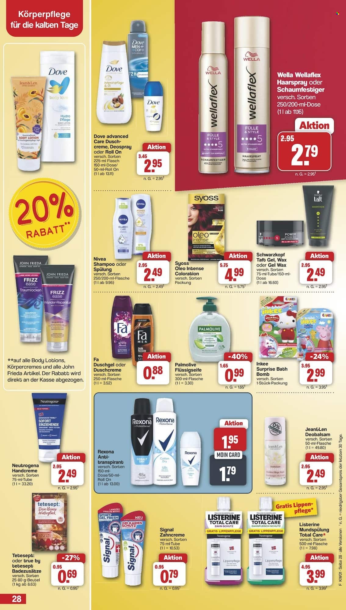 famila Prospekte  - 30.12.2024 - 4.01.2025. Seite 28