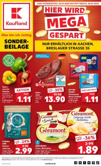 Prospekte Kaufland - 2.01.2025 - 8.01.2025.