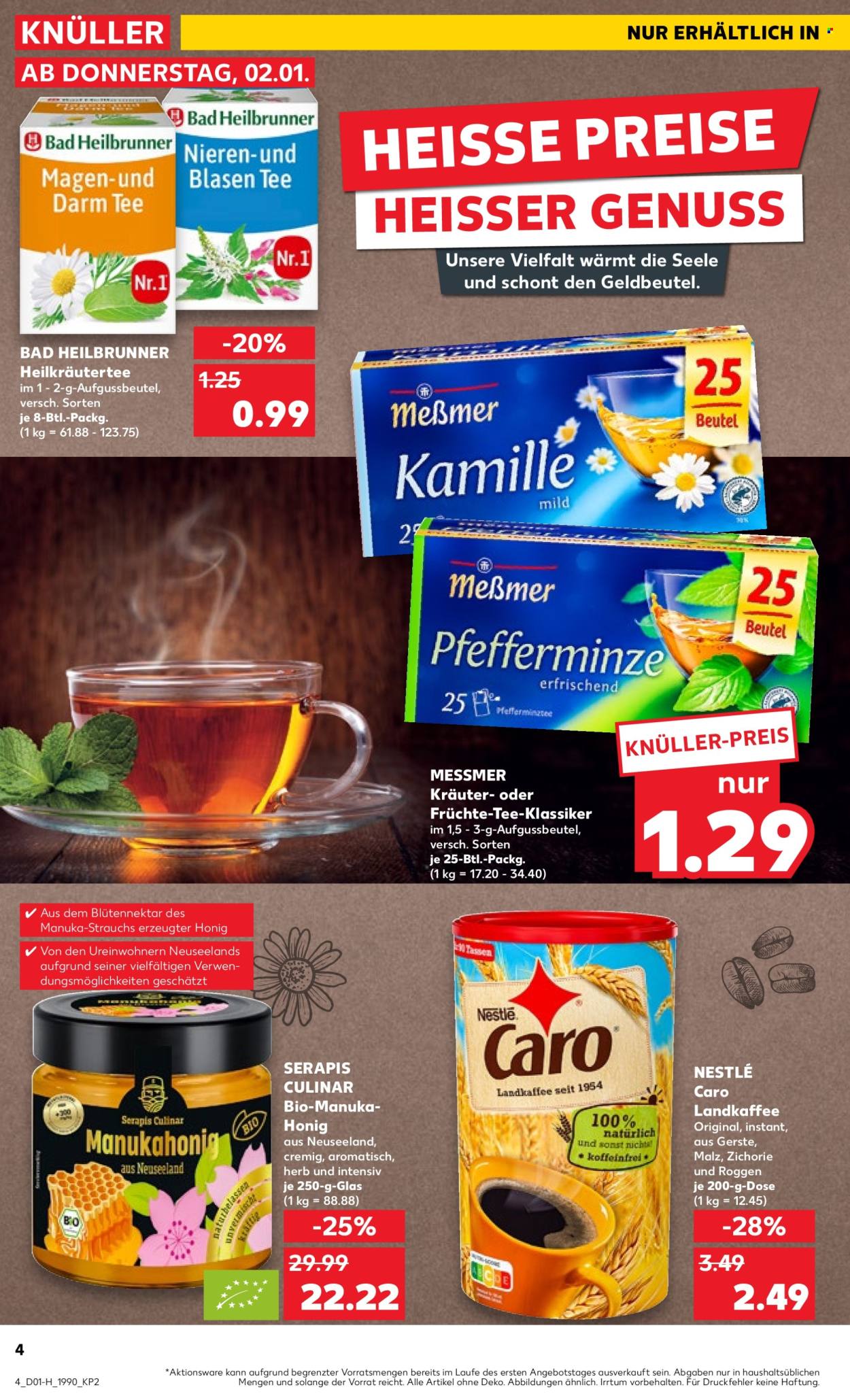Kaufland Prospekte  - 2.01.2025 - 8.01.2025. Seite 4
