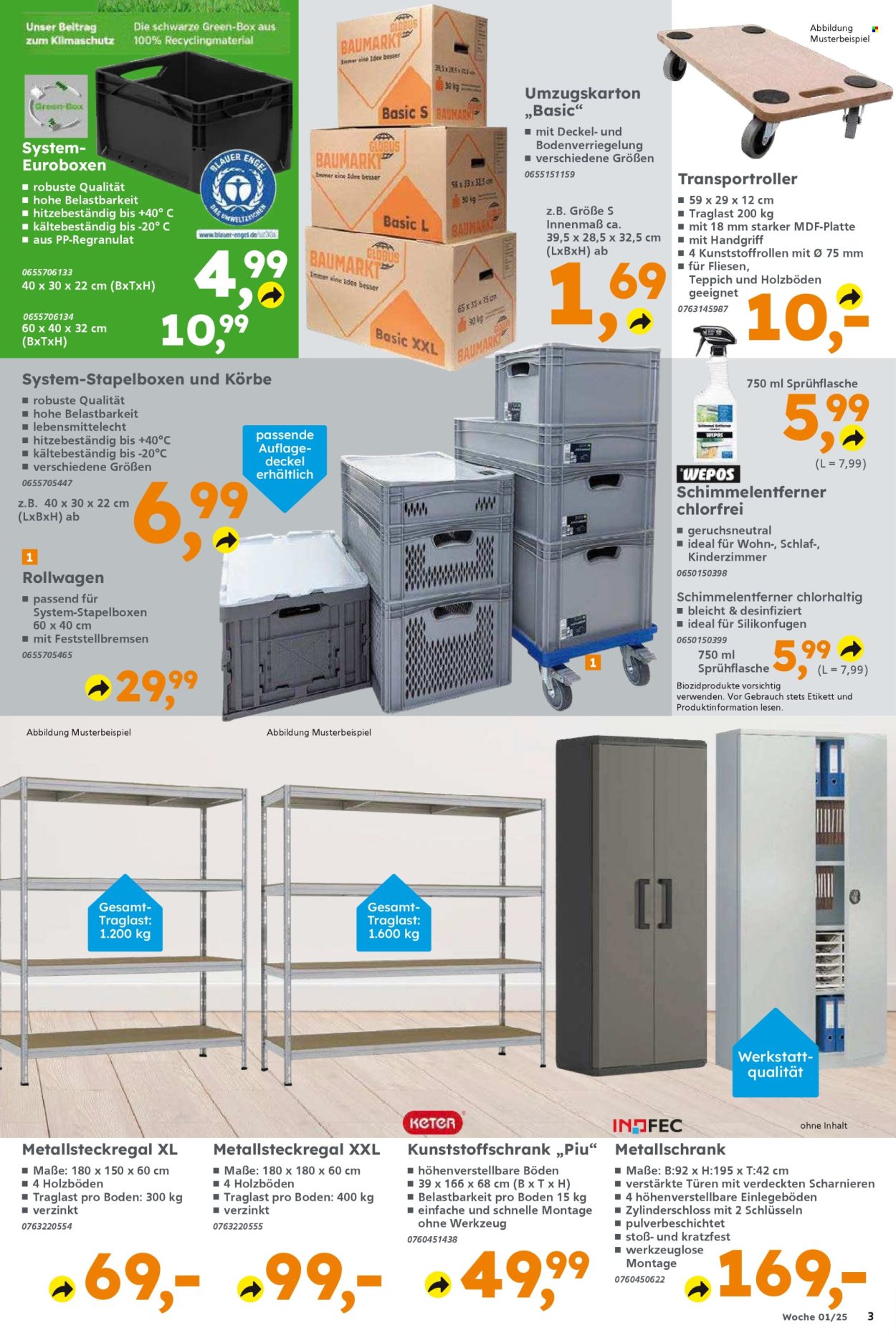 Globus Baumarkt Prospekte  - 30.12.2024 - 4.01.2025. Seite 3