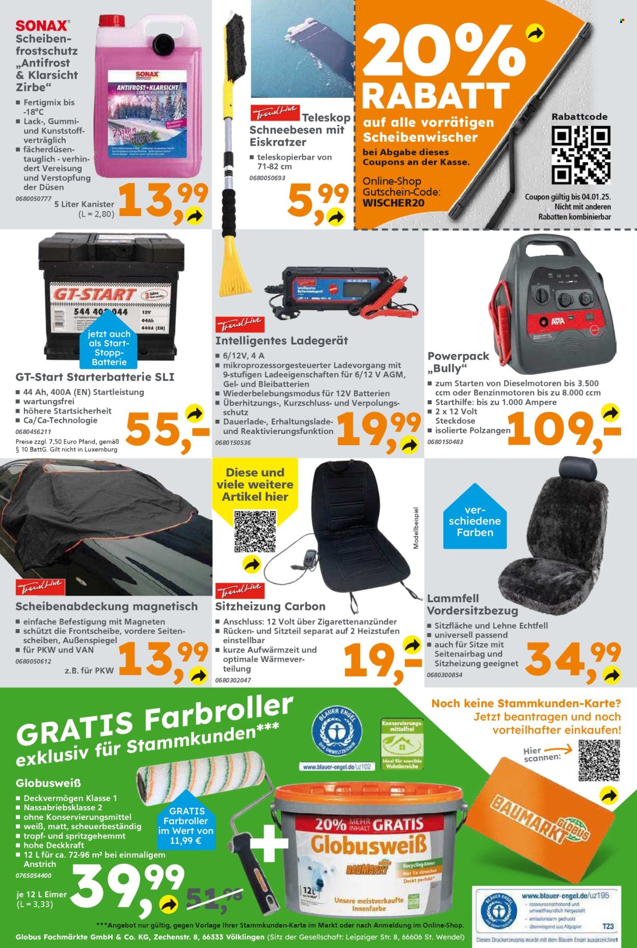 Globus Baumarkt Prospekte  - 30.12.2024 - 4.01.2025. Seite 16