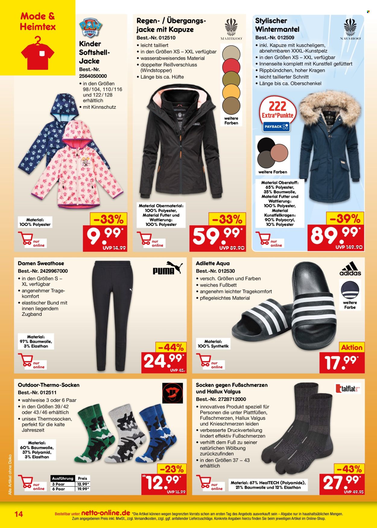 Netto Marken-Discount Prospekte  - 1.01.2025 - 31.01.2025. Seite 14