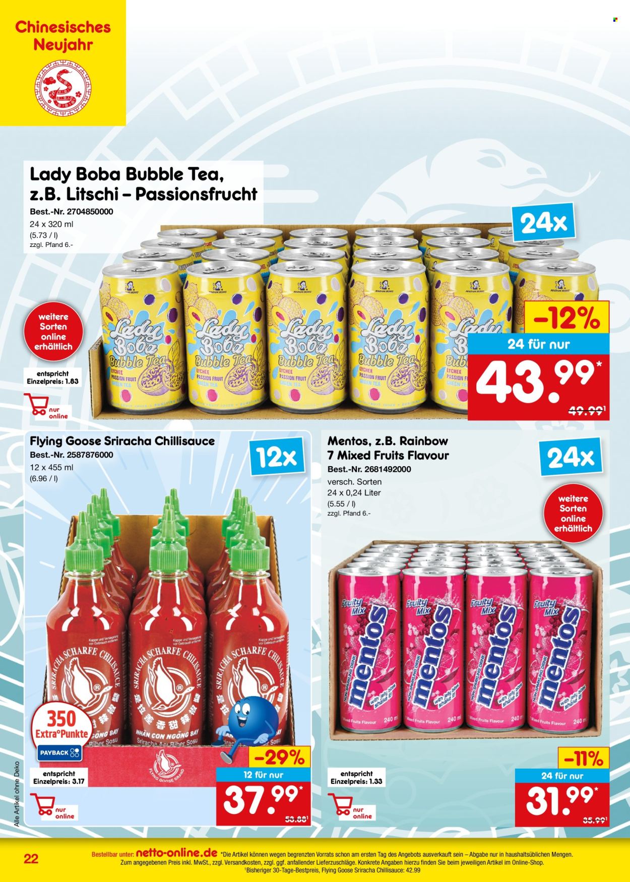 Netto Marken-Discount Prospekte  - 1.01.2025 - 31.01.2025. Seite 22