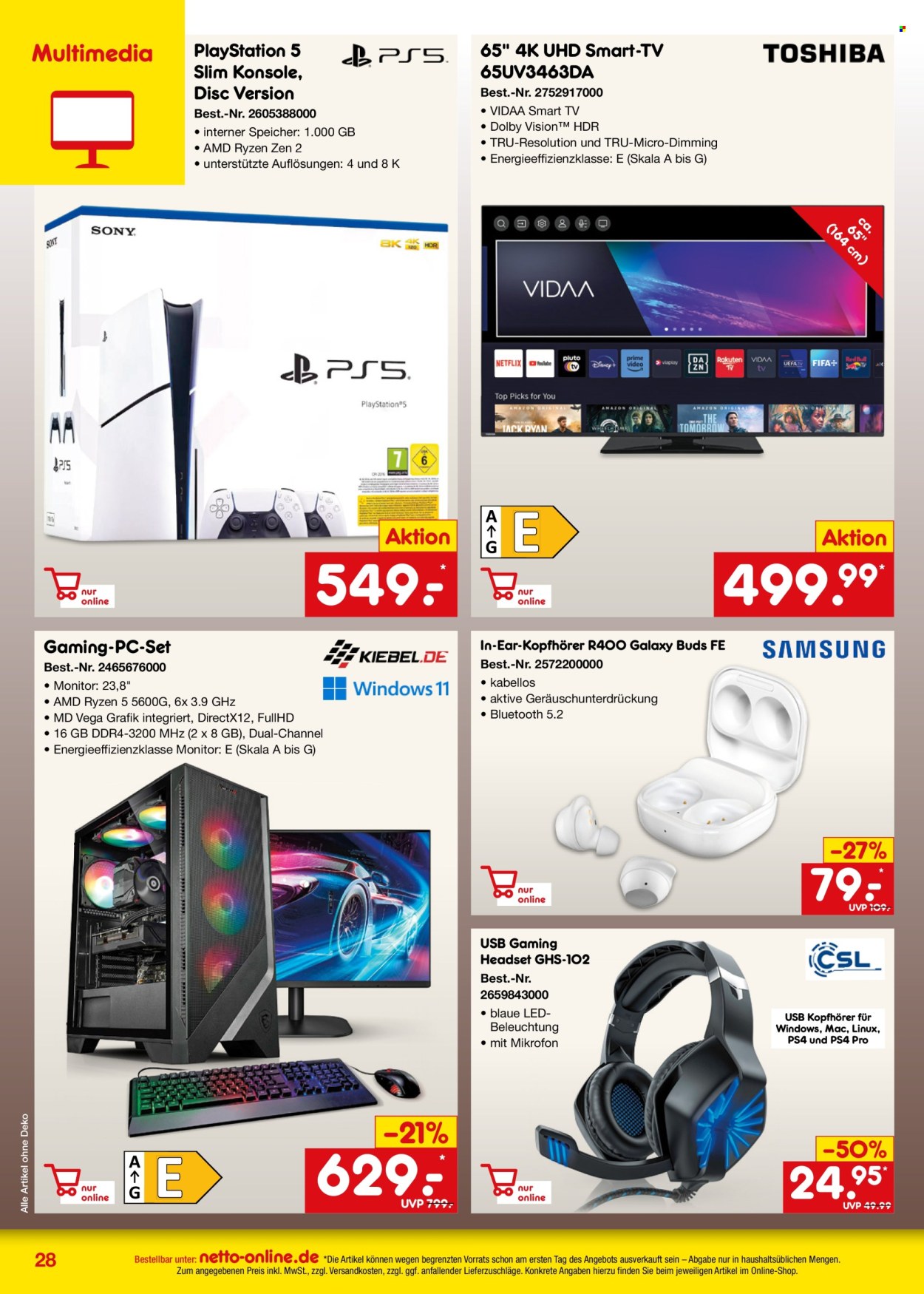 Netto Marken-Discount Prospekte  - 1.01.2025 - 31.01.2025. Seite 28