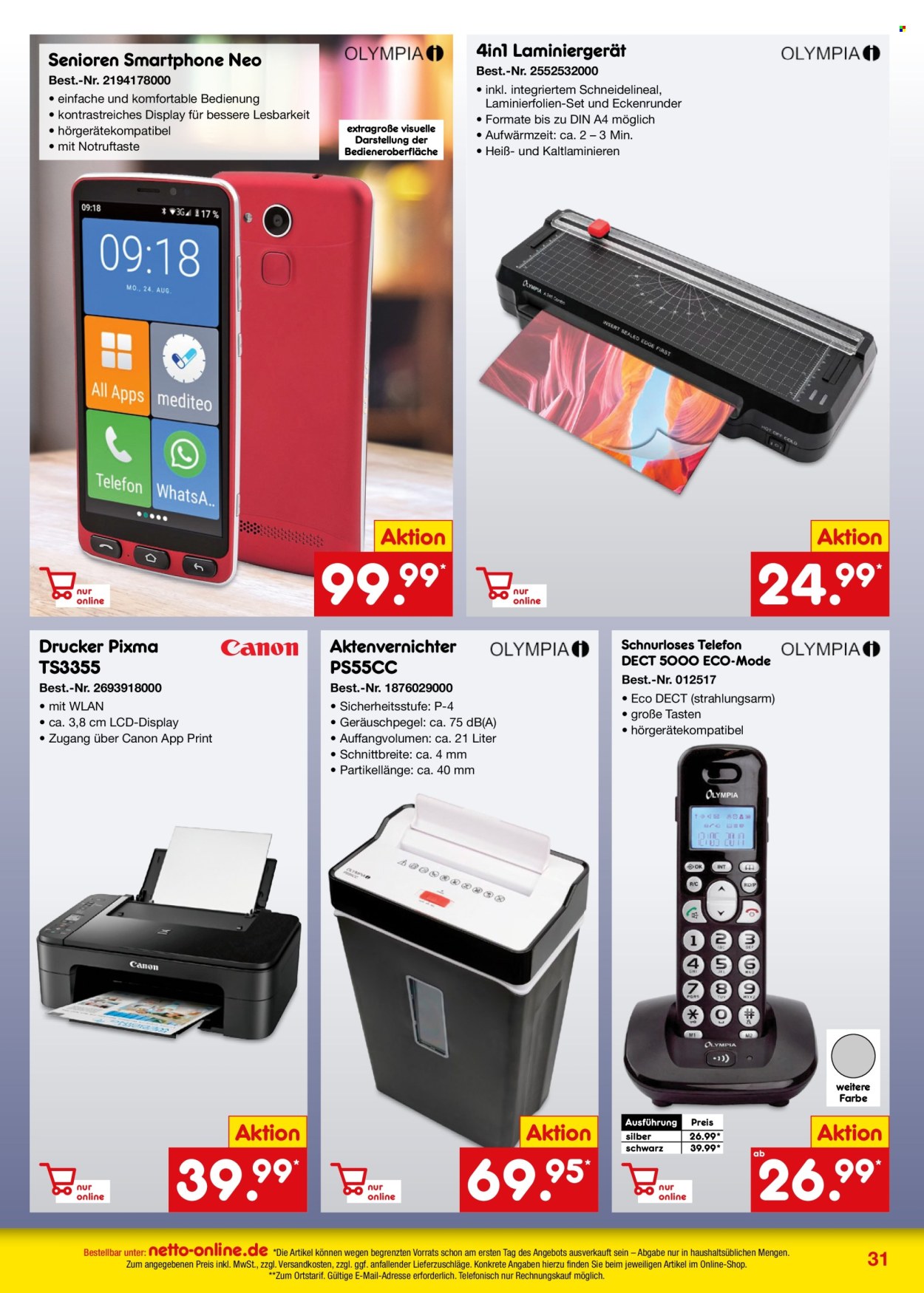 Netto Marken-Discount Prospekte  - 1.01.2025 - 31.01.2025. Seite 31