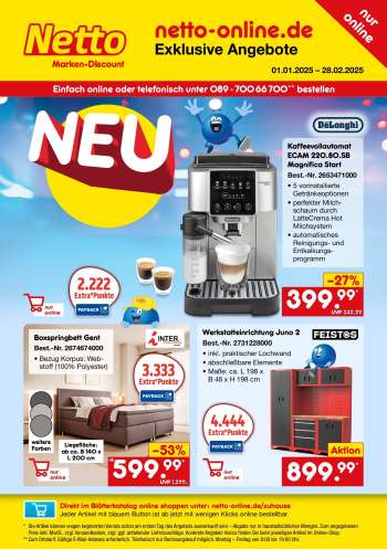 Prospekte Netto Marken-Discount - 1.01.2025 - 28.02.2025.