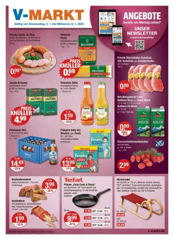 Prospekte V-Markt - 2.01.2025 - 8.01.2025.