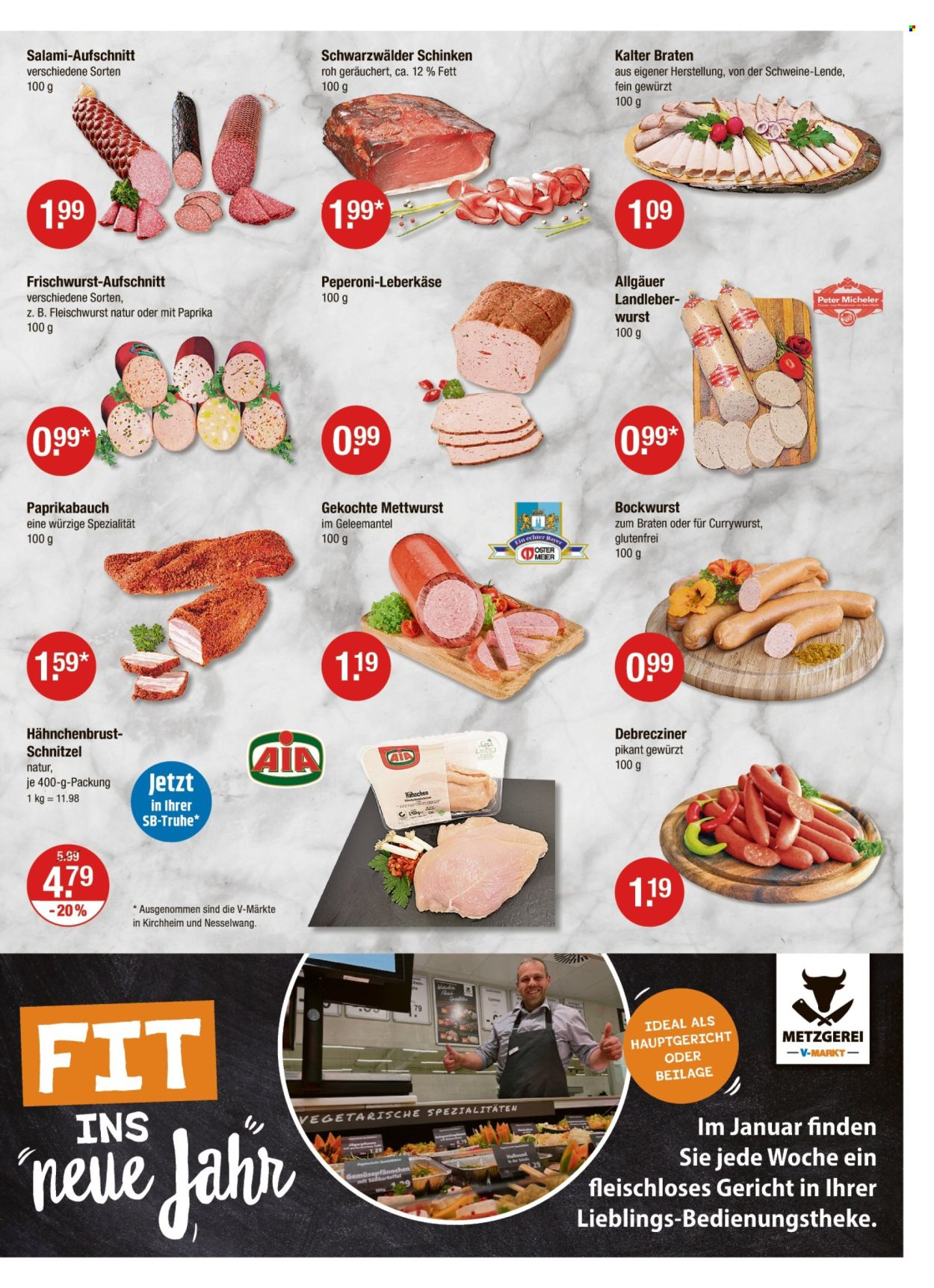 V-Markt Prospekte  - 2.01.2025 - 8.01.2025. Seite 3