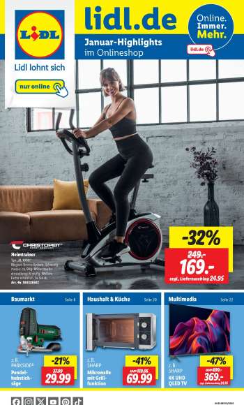 Prospekte Lidl - 1.01.2025 - 31.01.2025.