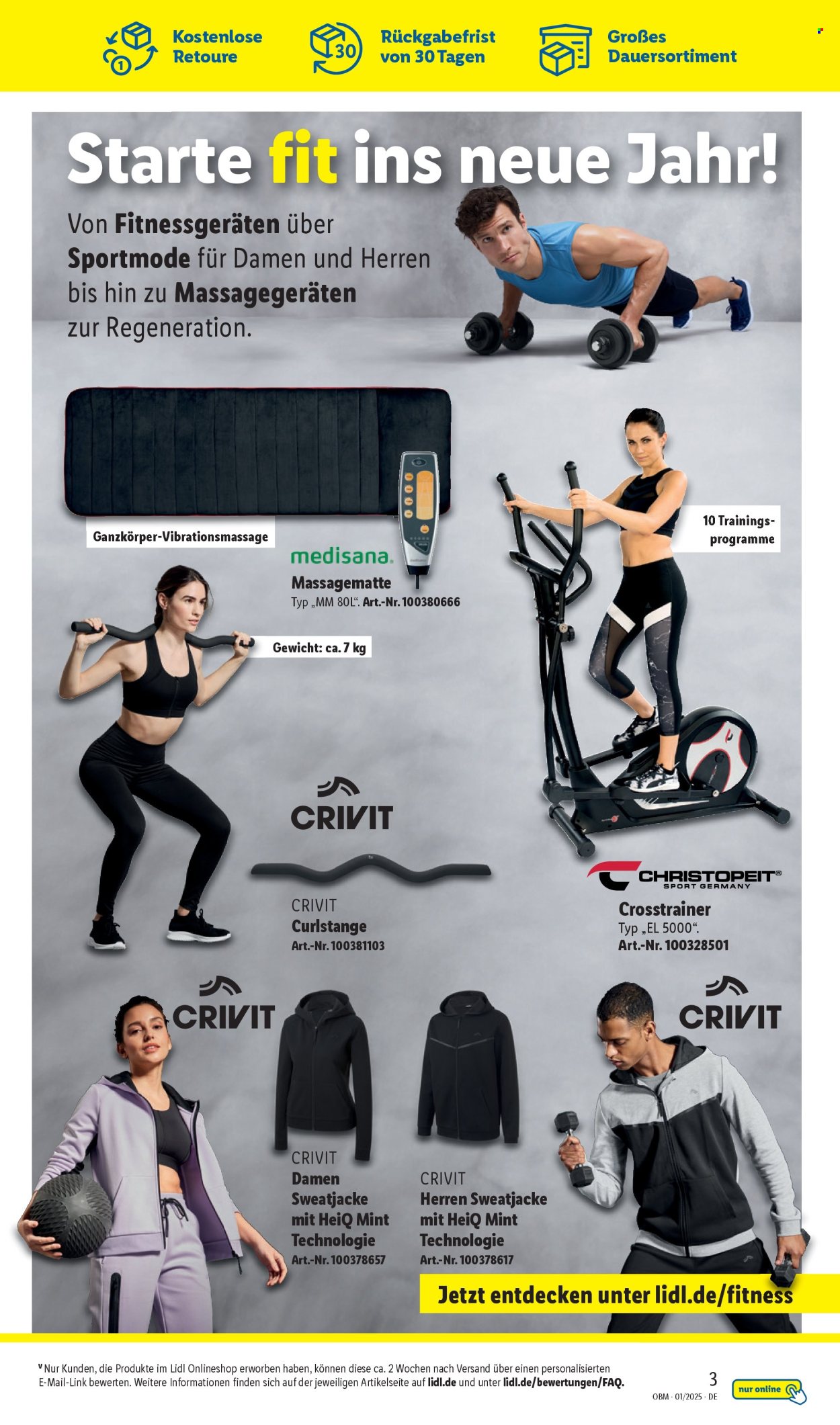 Lidl Prospekte  - 1.01.2025 - 31.01.2025. Seite 3