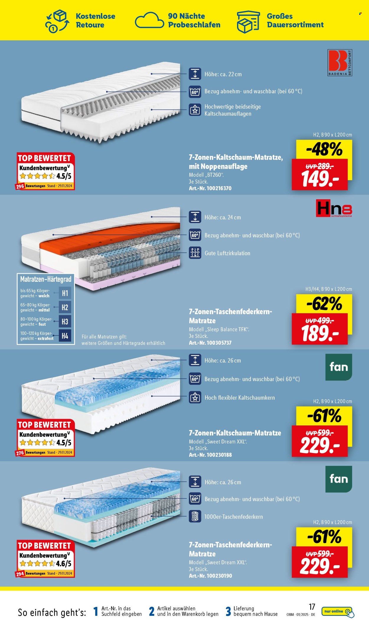 Lidl Prospekte  - 1.01.2025 - 31.01.2025. Seite 17