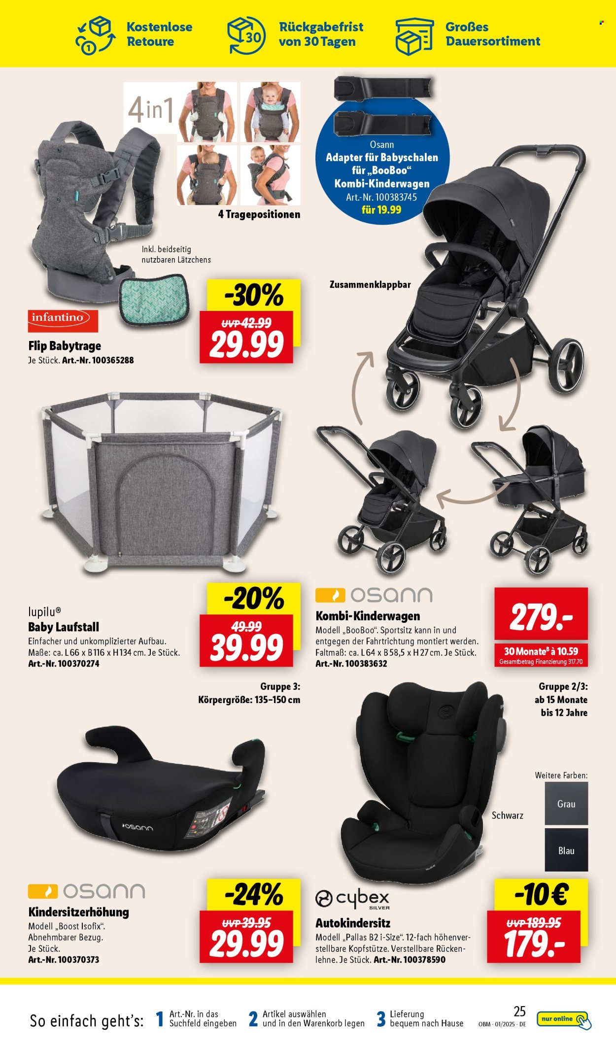 Lidl Prospekte  - 1.01.2025 - 31.01.2025. Seite 25